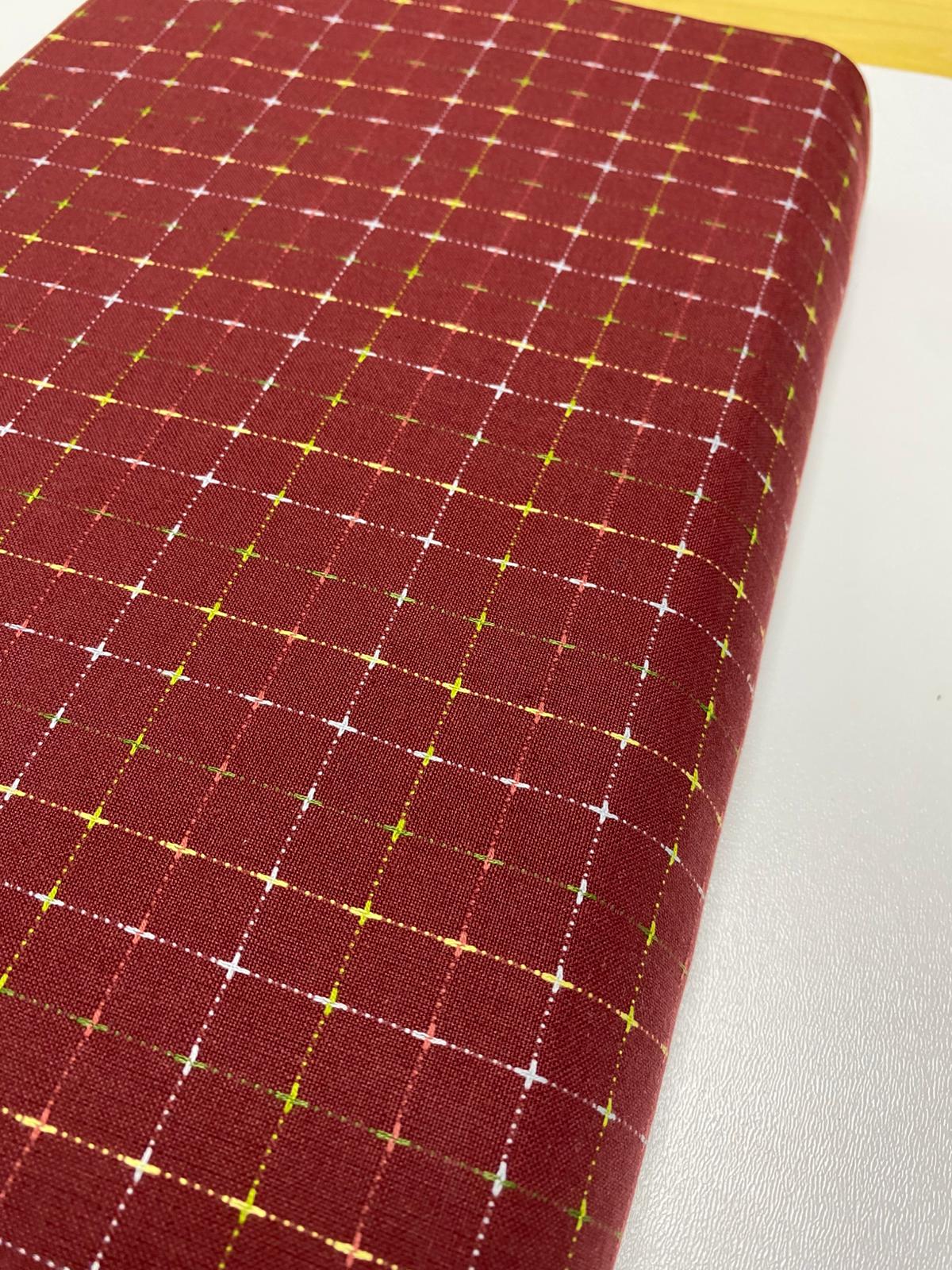 MA| Japon Kumaşı-W1104-RED