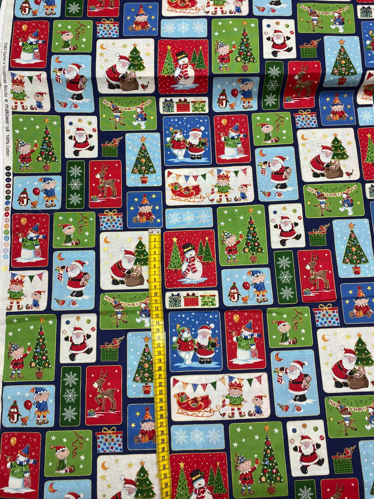 MK| 2583-Santa's Chtistmas Blocks