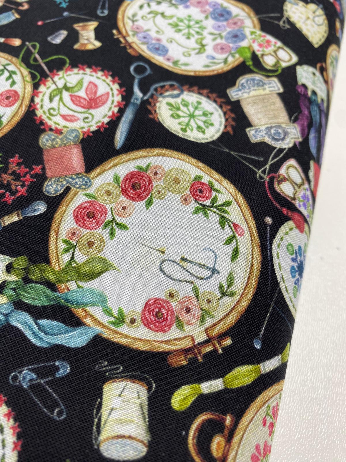 RK | MAKE IT SEW SRKD-22703-2 BLACK