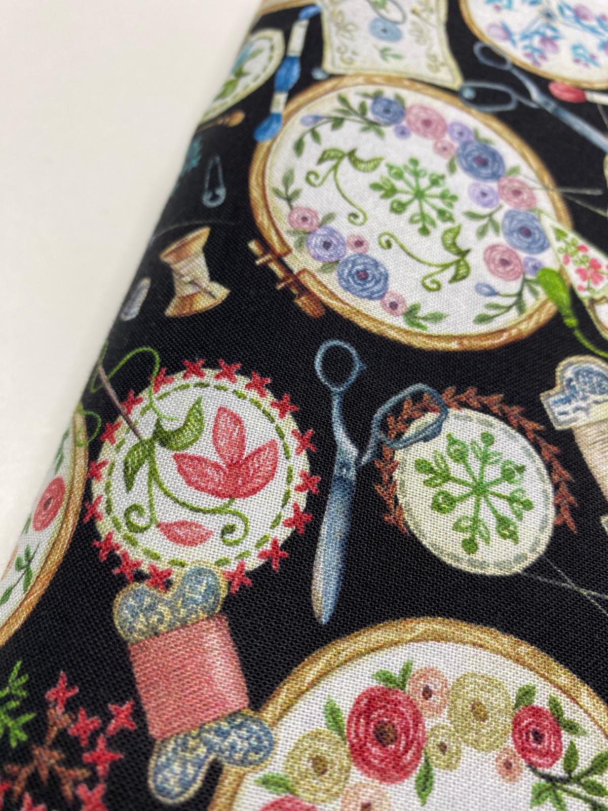 RK | MAKE IT SEW SRKD-22703-2 BLACK