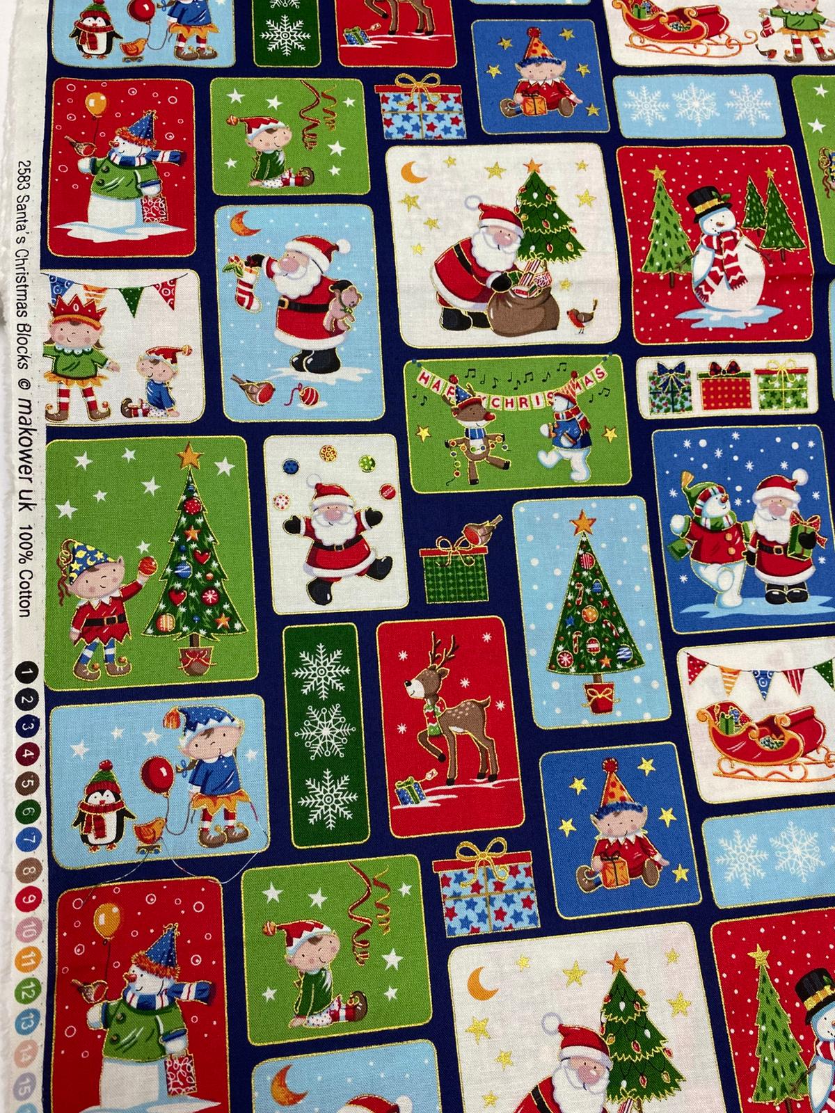 MK| 2583-Santa's Chtistmas Blocks