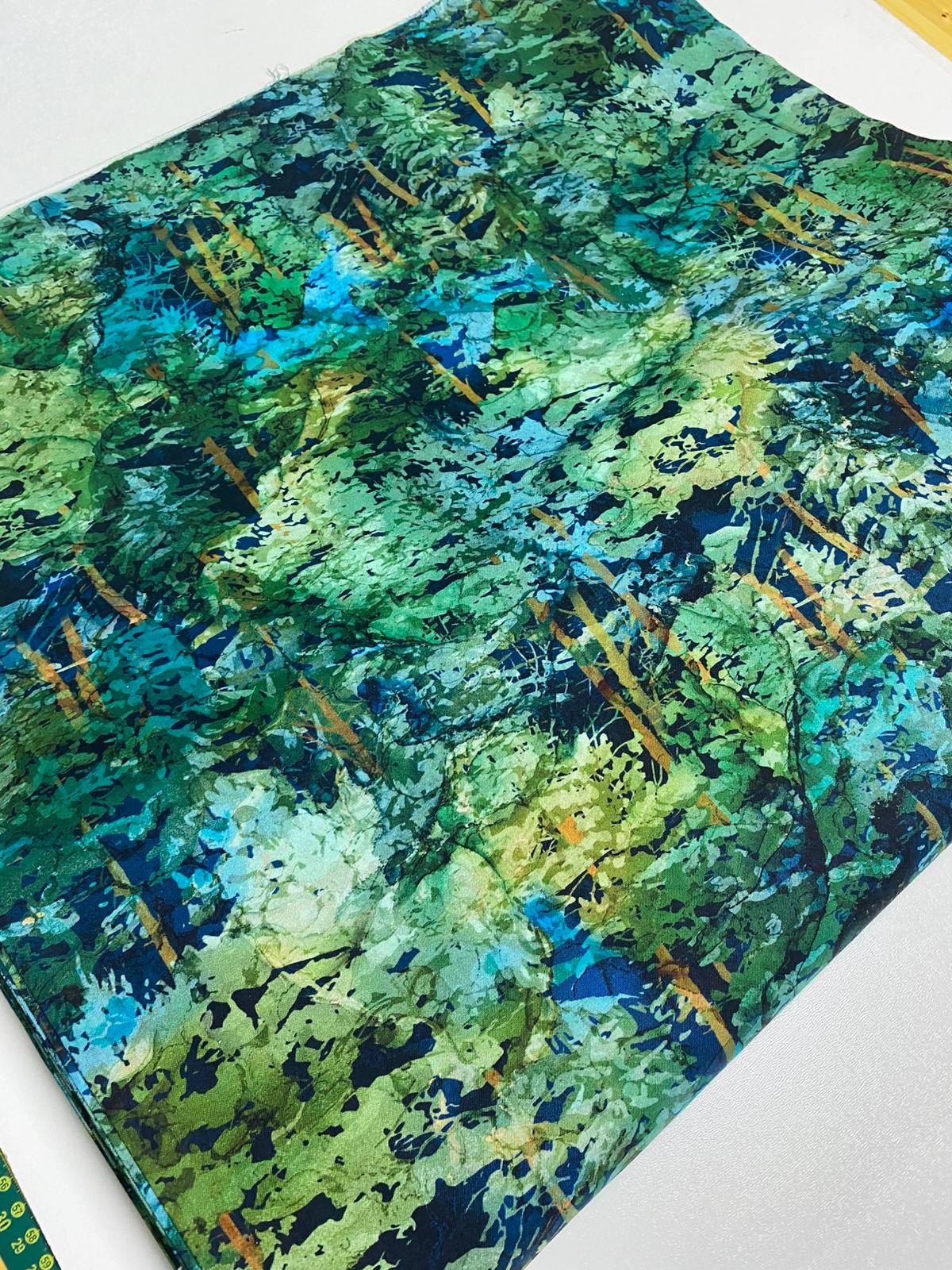 NC| CEDARCREST FALL,DARK TEAL MULTI- DP26908-68