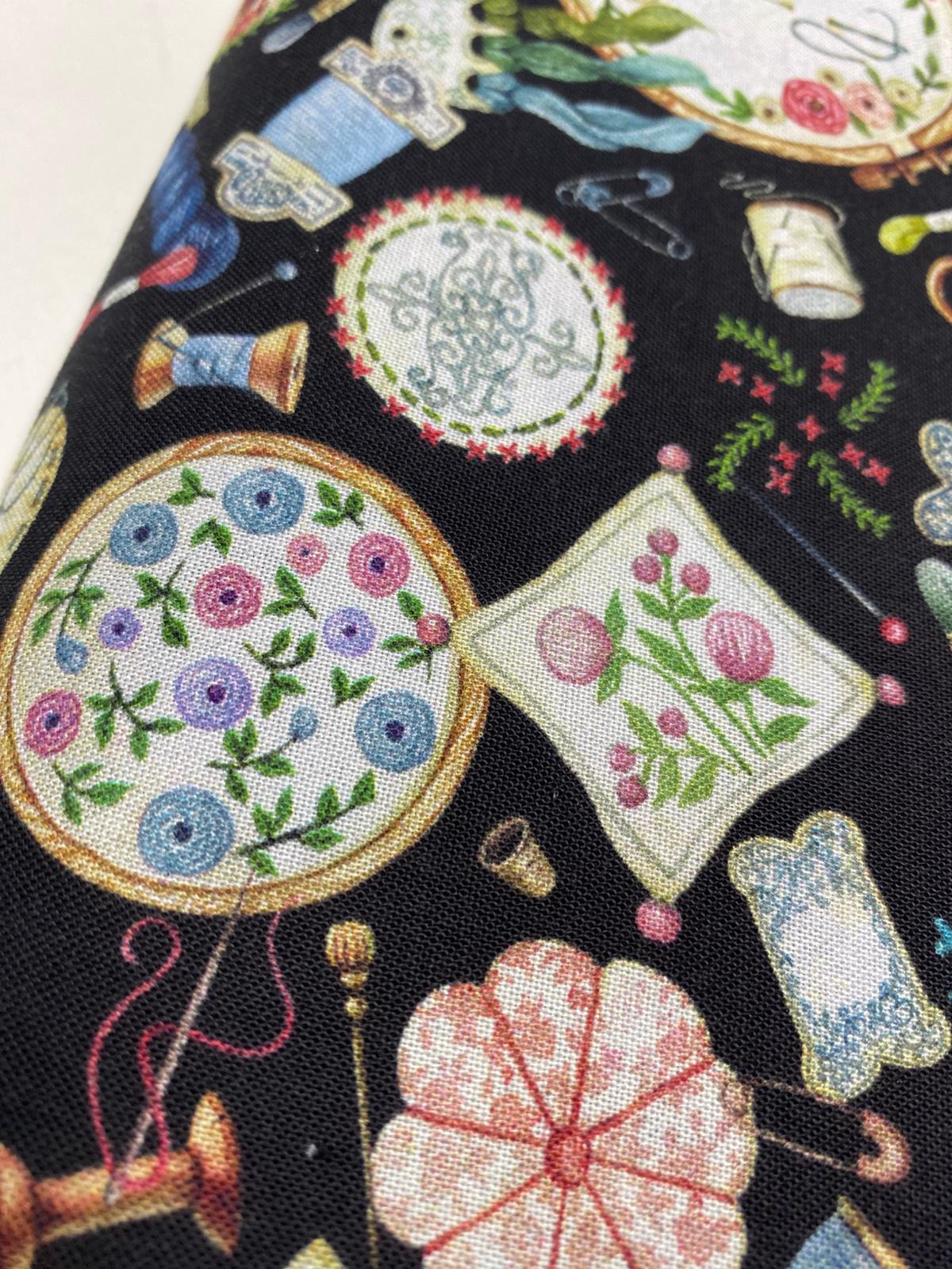 RK | MAKE IT SEW SRKD-22703-2 BLACK