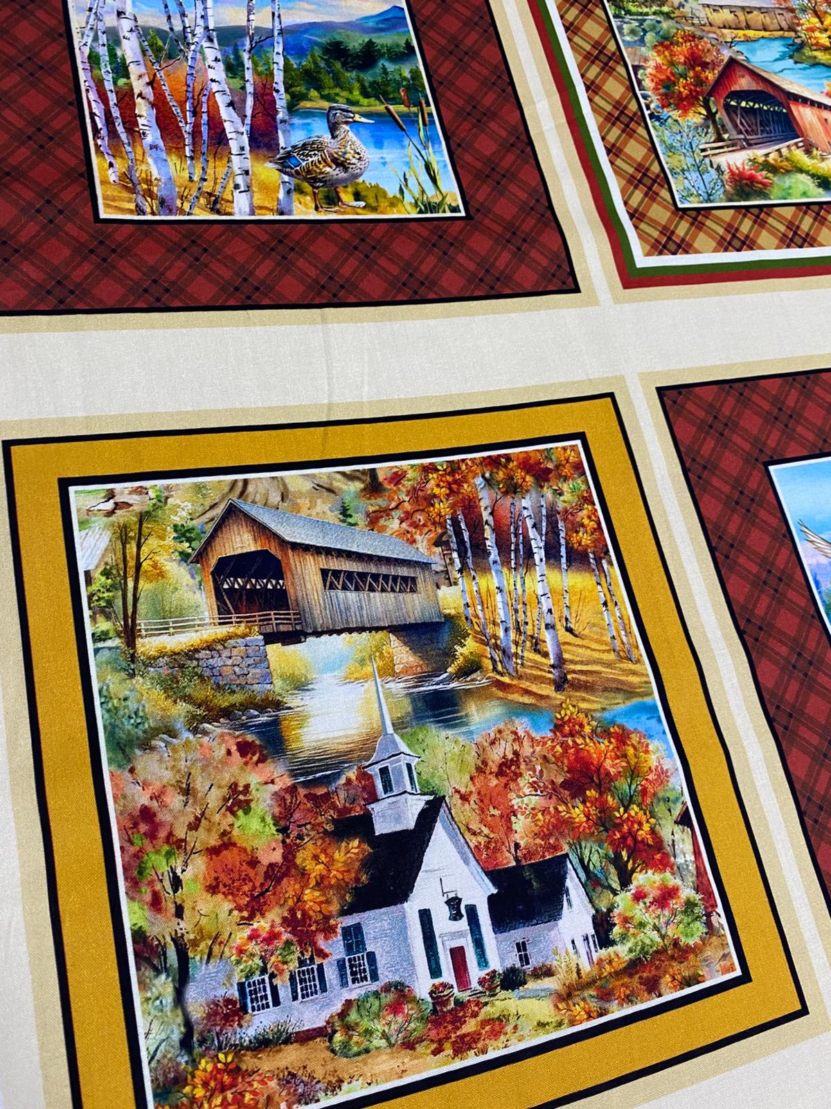 PANEL-AUTUMN LAKE-DCX12460