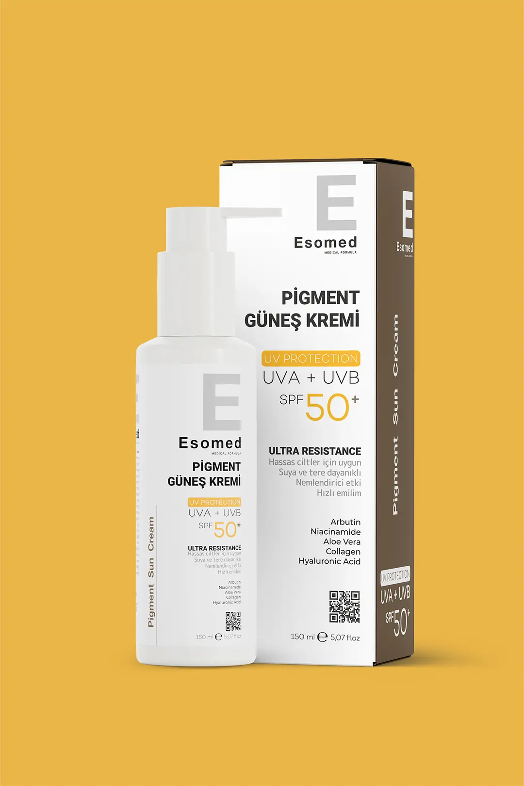 Esomed Pigment Güneş Kremi kutulu