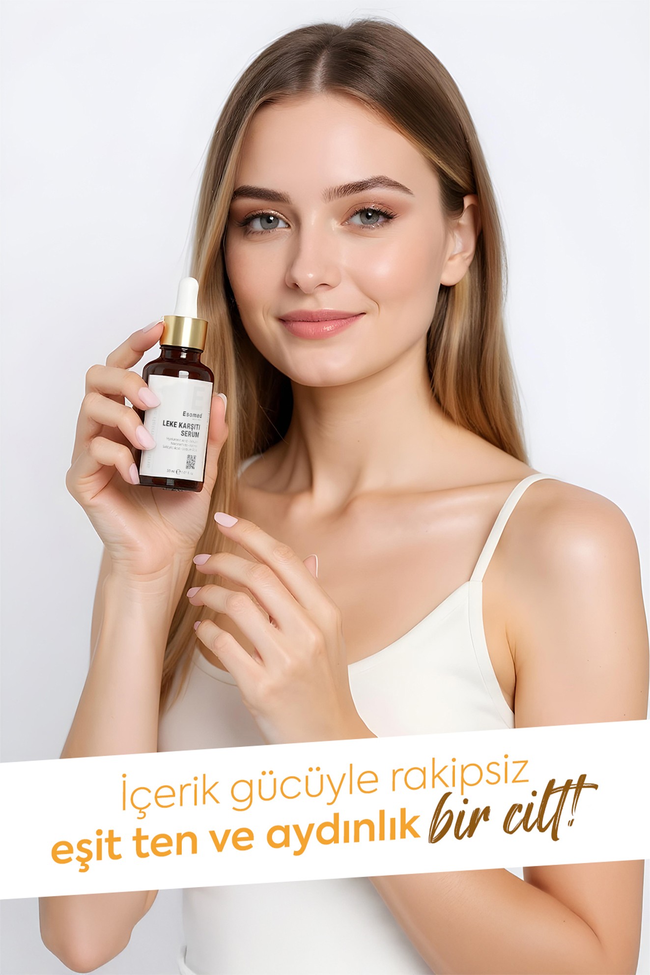ESOMED Leke Karşıtı Cilt Serumu – Arbutin + Niacinamide + Hyaluronik Asitli Ton Eşitleyici ve Aydınlatıcı Serum