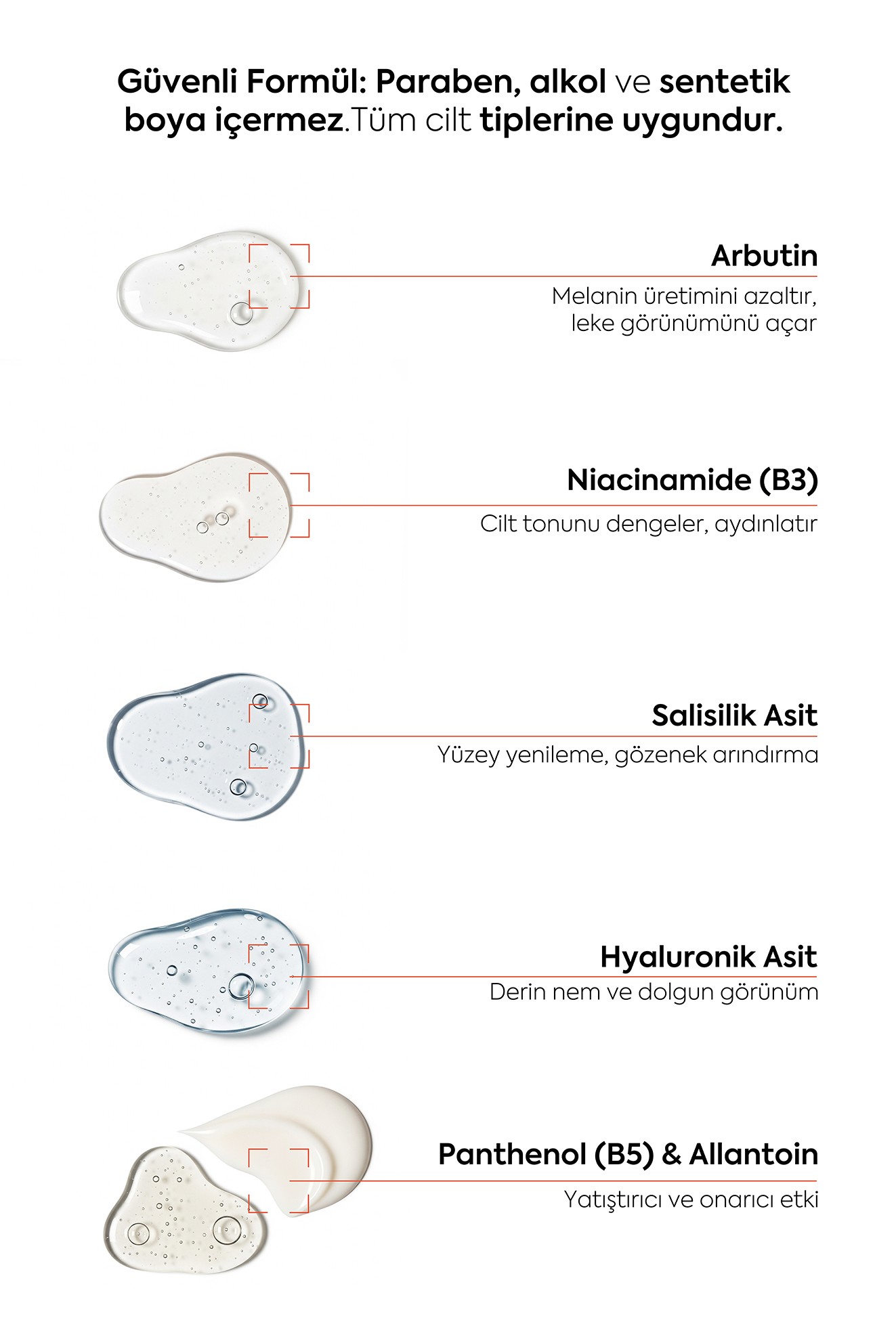 ESOMED Leke Karşıtı Cilt Serumu – Arbutin + Niacinamide + Hyaluronik Asitli Ton Eşitleyici ve Aydınlatıcı Serum