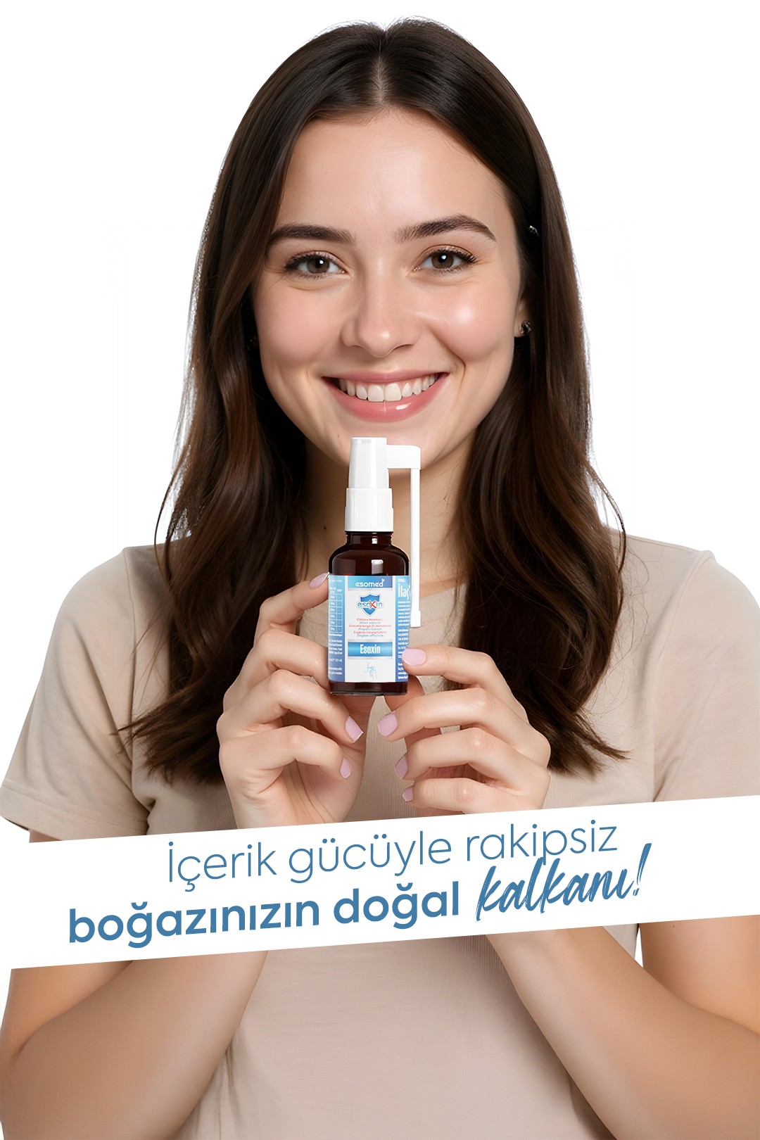 ESOMED Esoxin Boğaz Spreyi 25 ml – Cistus + Zerdeçal + Propolis İçerikli Bitkisel Koruma