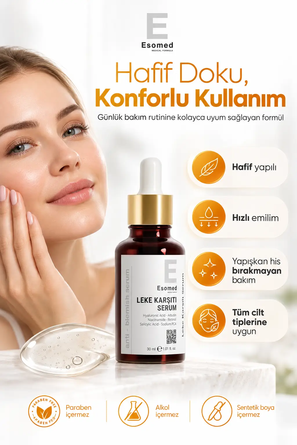Hafif doku, konforlu kullanım
