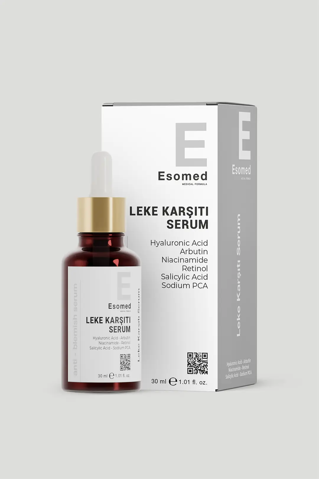 Esomed Leke Karşıtı Serum kutulu