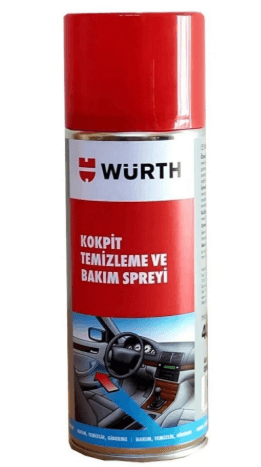 WÜRTH KOKPİT TEMİZLEME VE BAKIM SPREYİ