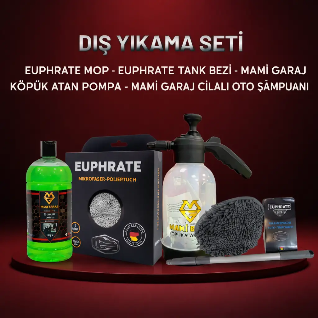 Mami Garaj Yıkama Seti