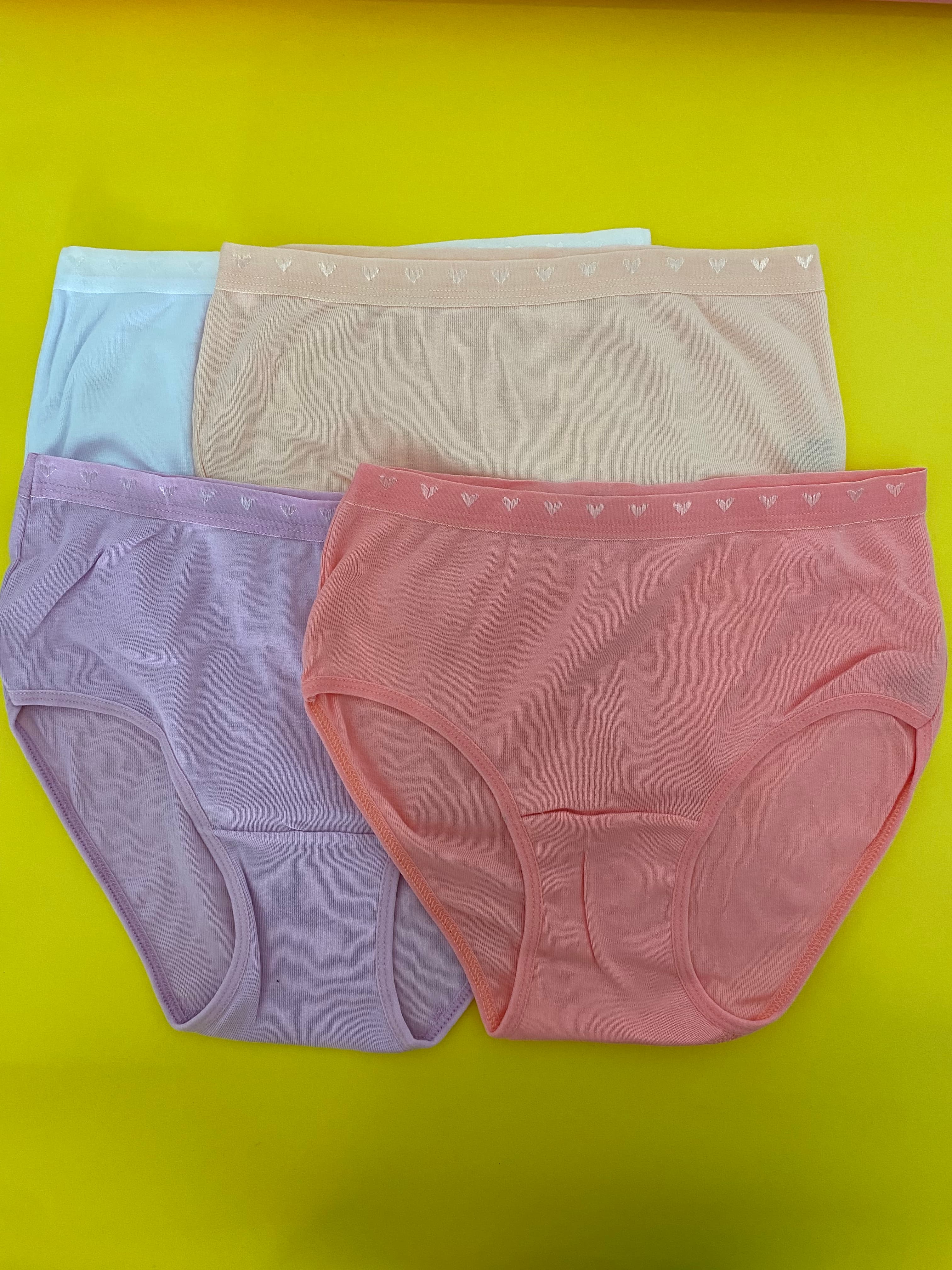 Tutku Kız Çocuk Miss Girl Bato Külot 6'lı Paket-Renkli