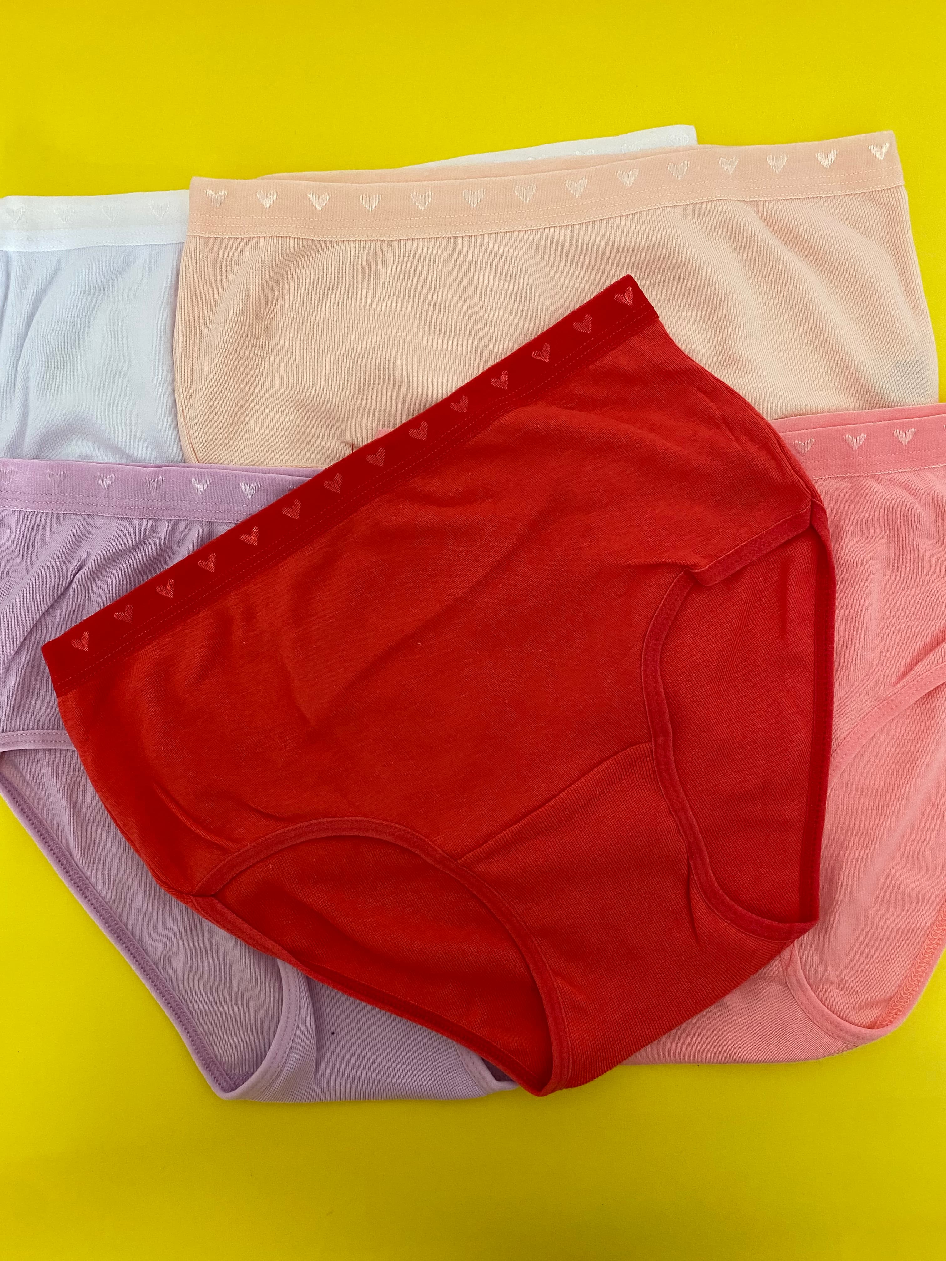 Tutku Kız Çocuk Miss Girl Bato Külot 6'lı Paket-Renkli
