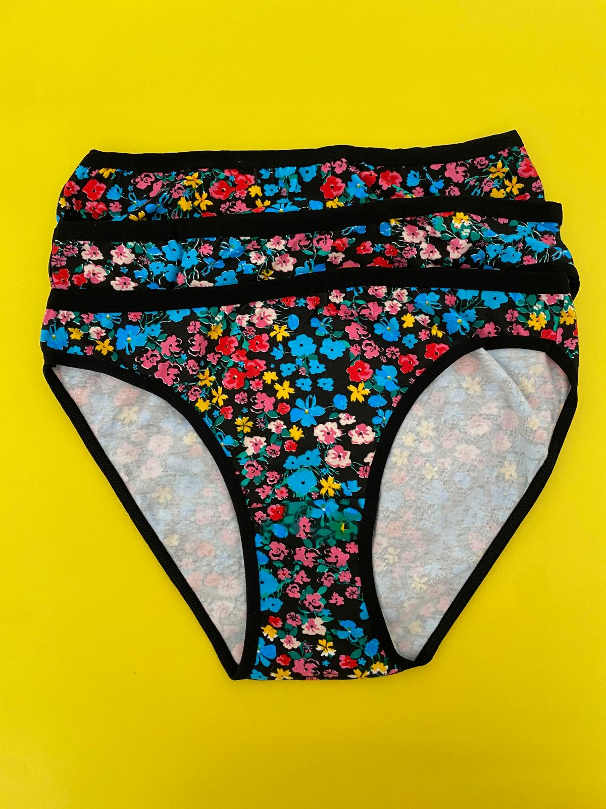 Tutku Kadın Angel Bikini Külot 6'lı Paket-Siyah
