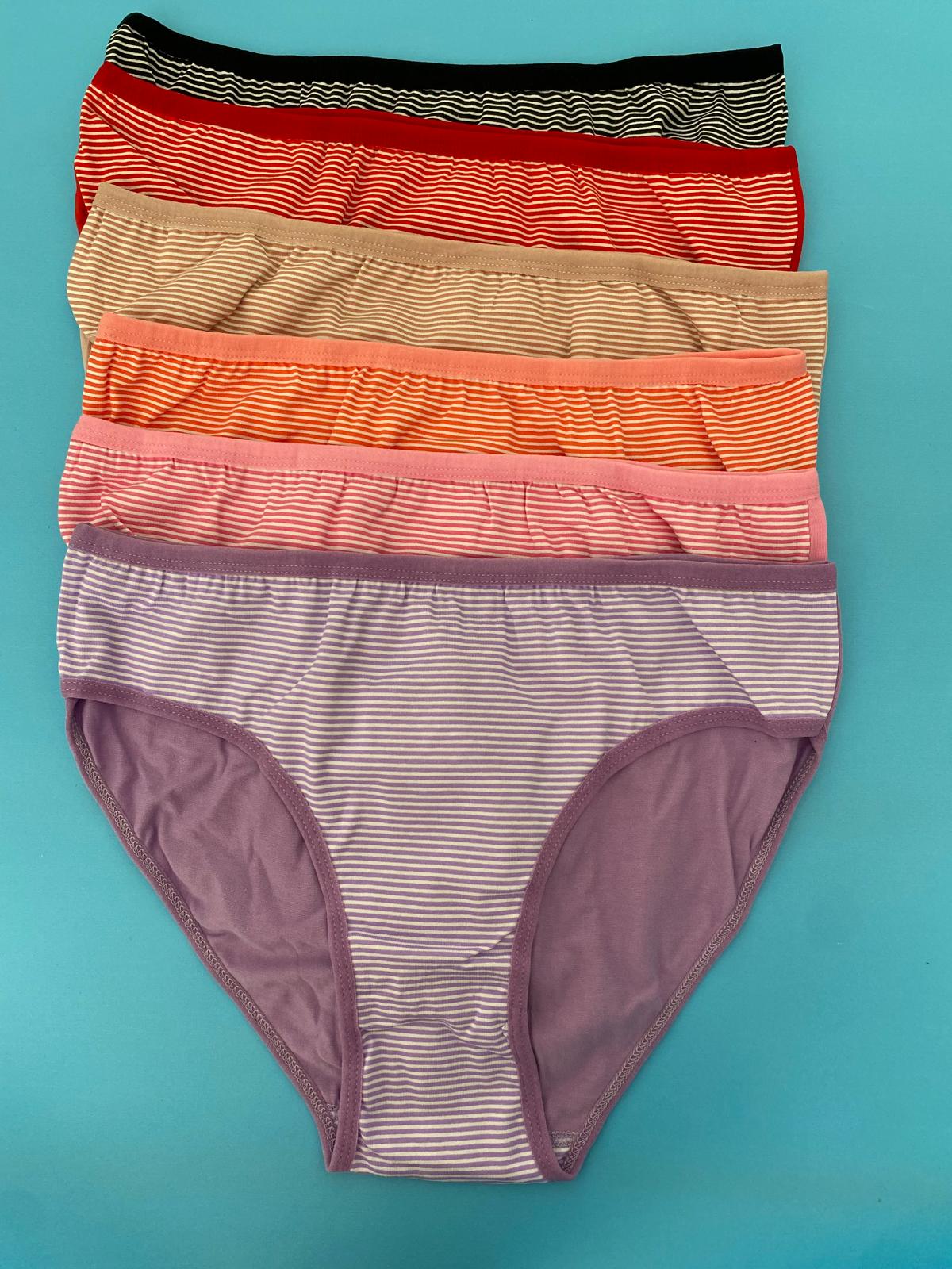 Tutku Kadın Berry Bikini Külot 6'lı Paket-Kombin