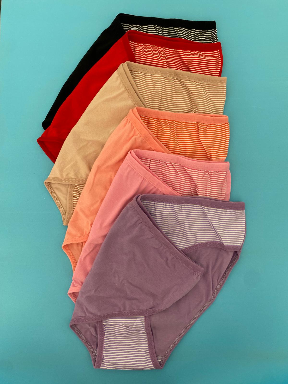 Tutku Kadın Berry Bikini Külot 6'lı Paket-Kombin