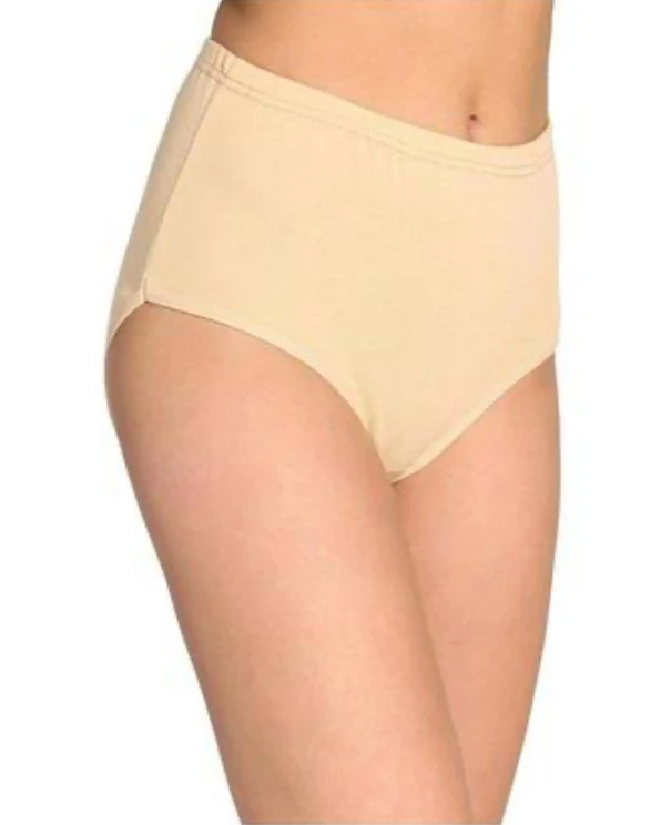 Tutku Kadın Elastan Bato Külot 6'lı Paket-Soft Ten