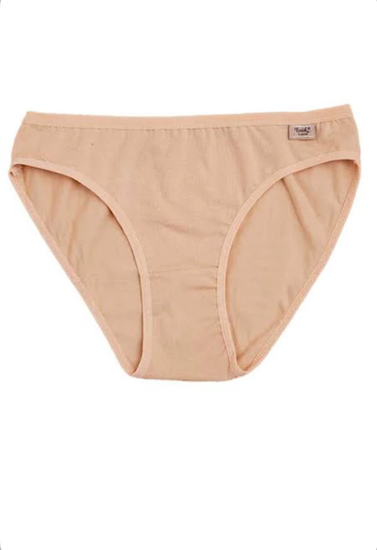 Tutku Kadın Elastan Bato Külot 6'lı Paket-Soft Ten