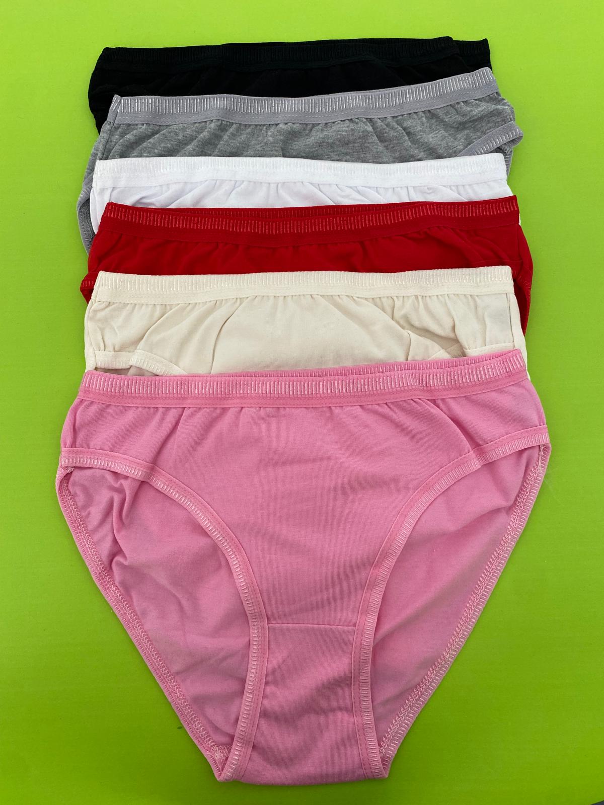 Tutku Kadın Nevra Bikini Külot 6'lı Paket-Kombin