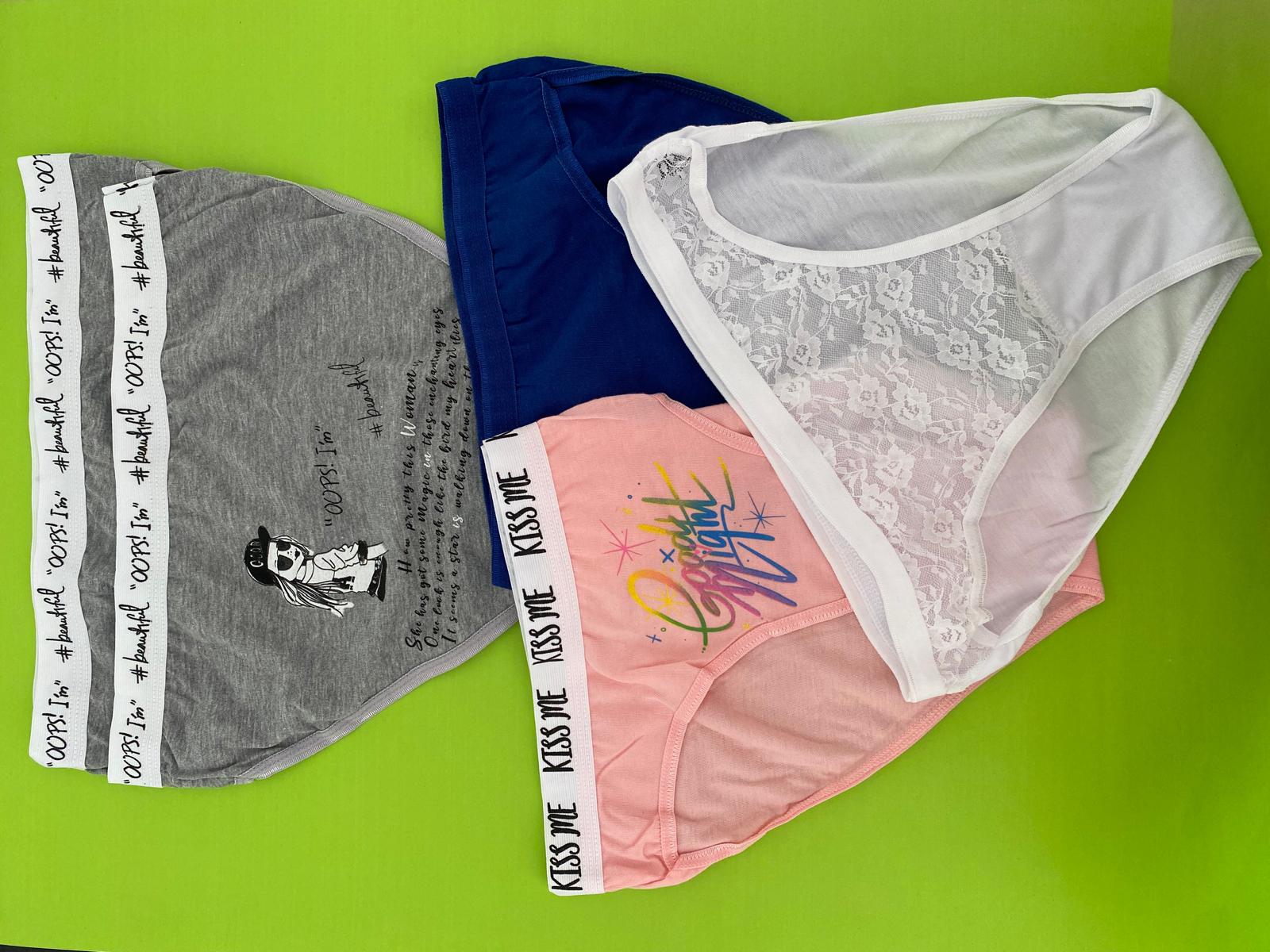 Tutku Kadın Nika Bikini Külot 6'lı Paket-Kombin