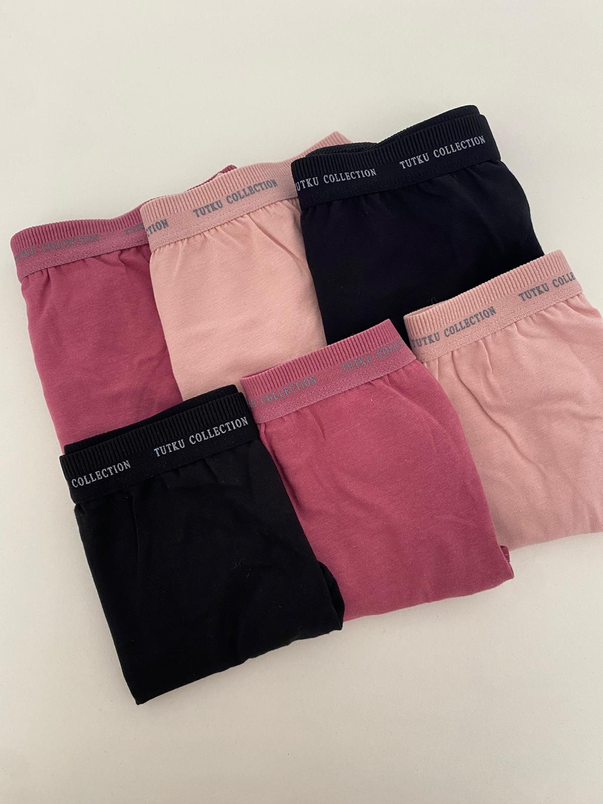 Tutku Kadın Perla Bikini Külot 6'lı Paket-Kombin