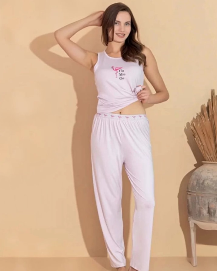 Boyraz Milan Kadın Atlet Pijama Takımı 20608