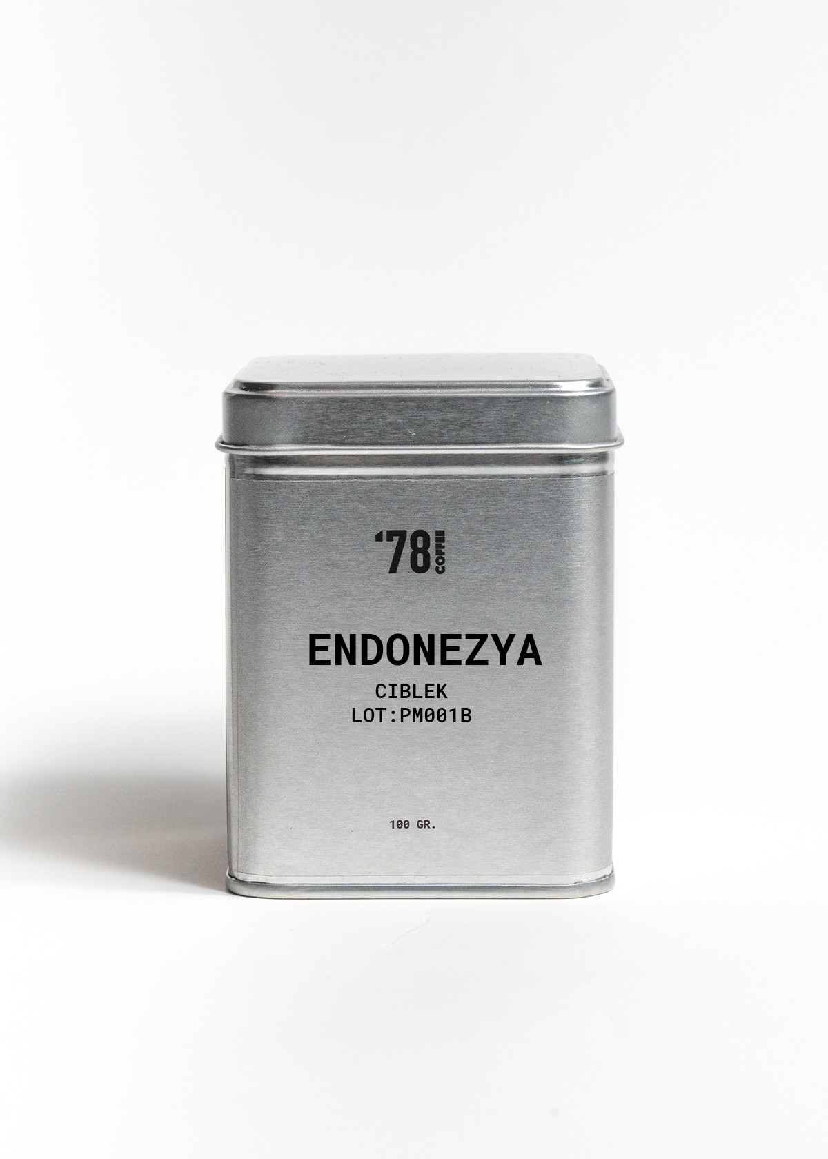 Endonezya Ciblek Metal Box