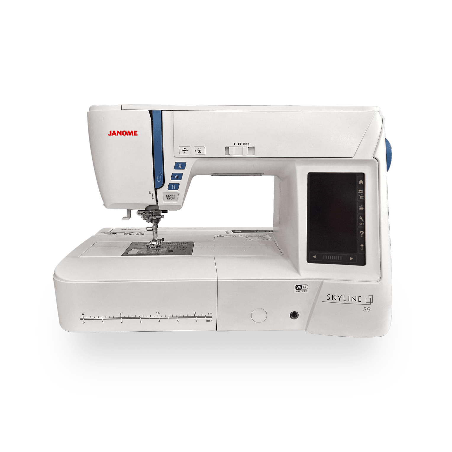 Janome Skyline S9 Taşınabilir Bilgisayarlı Dikiş Nakış Makinesi