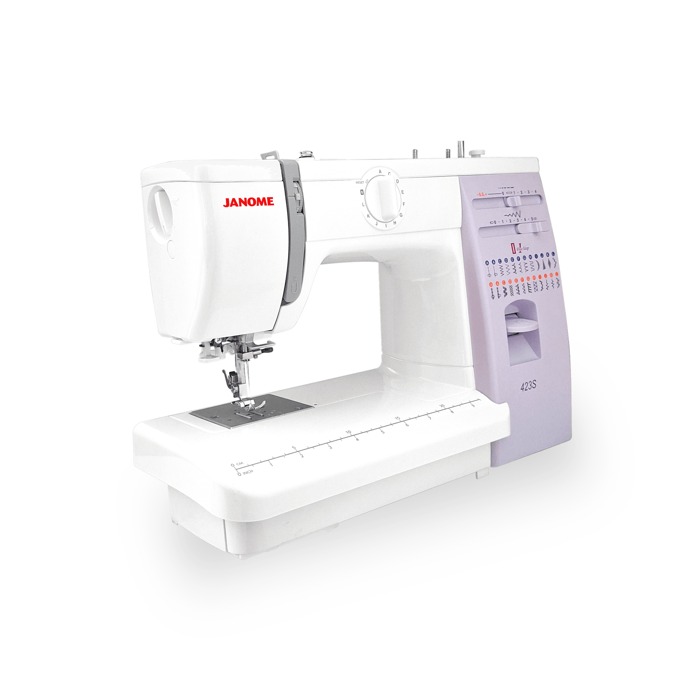 Janome 423S Taşınabilir Dikiş Nakış Makinesi (Uzatma Tablası ve Aksesuar Hediyeli)