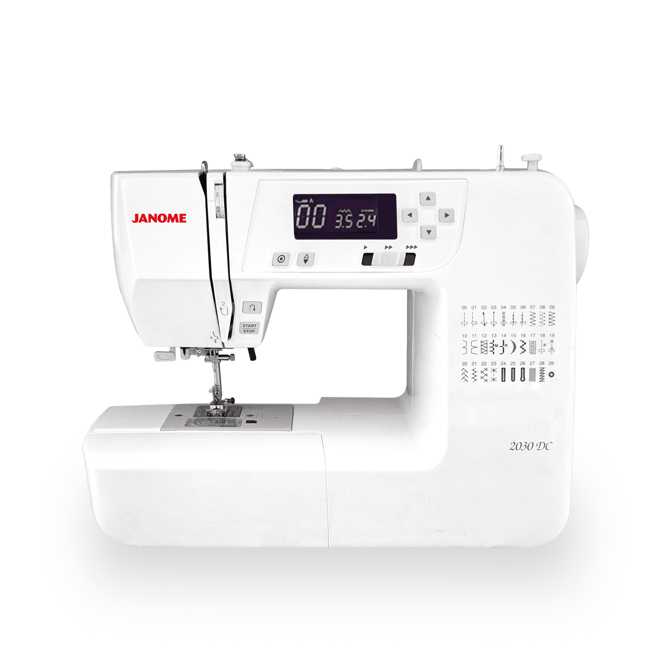Janome 2030DC 7mm Taşınabilir Elektronik Dikiş Nakış Makinesi