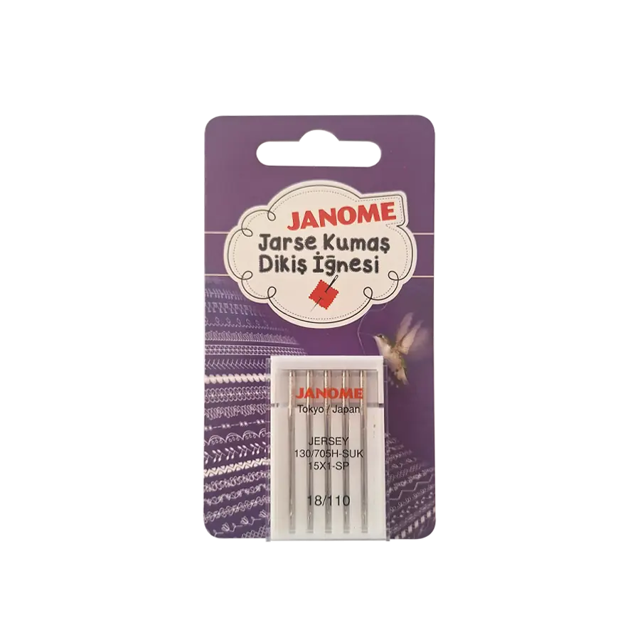 Janome 18 Numara Jersey İğne (5 Adet)