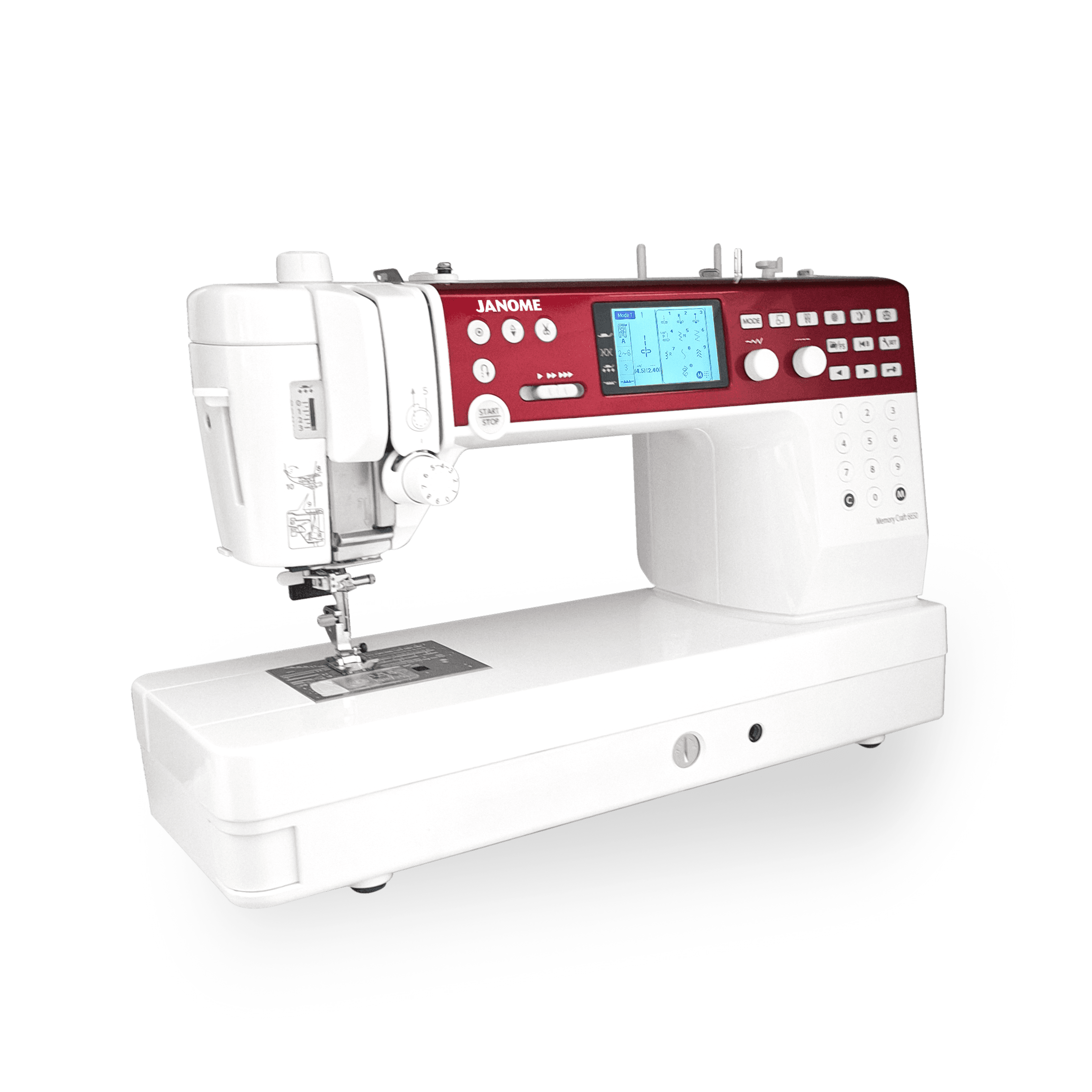 Janome MC6650 Taşınabilir Elektronik Dikiş Nakış Makinesi