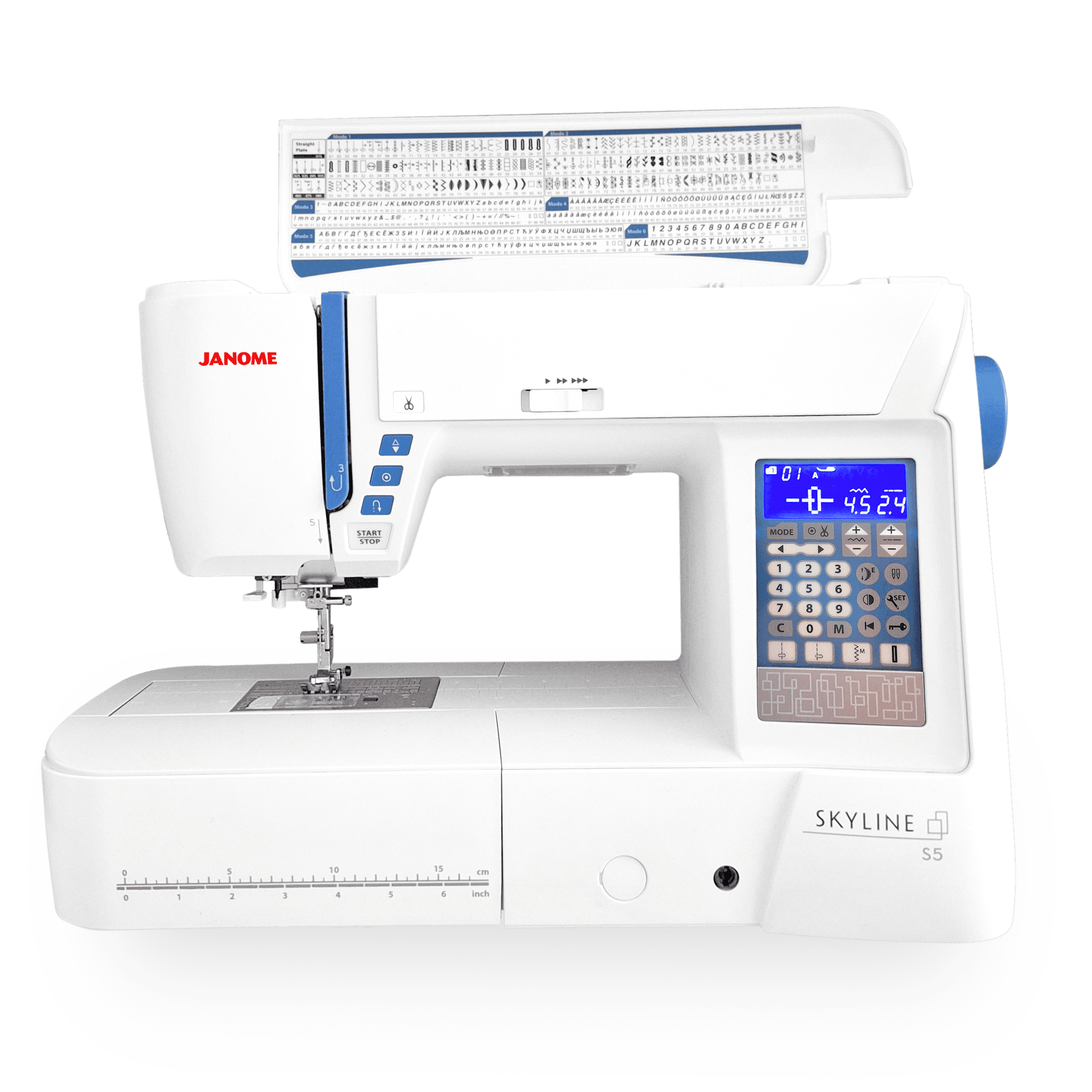 Janome Skyline S5 Taşınabilir Elektronik Dikiş Nakış Makinesi