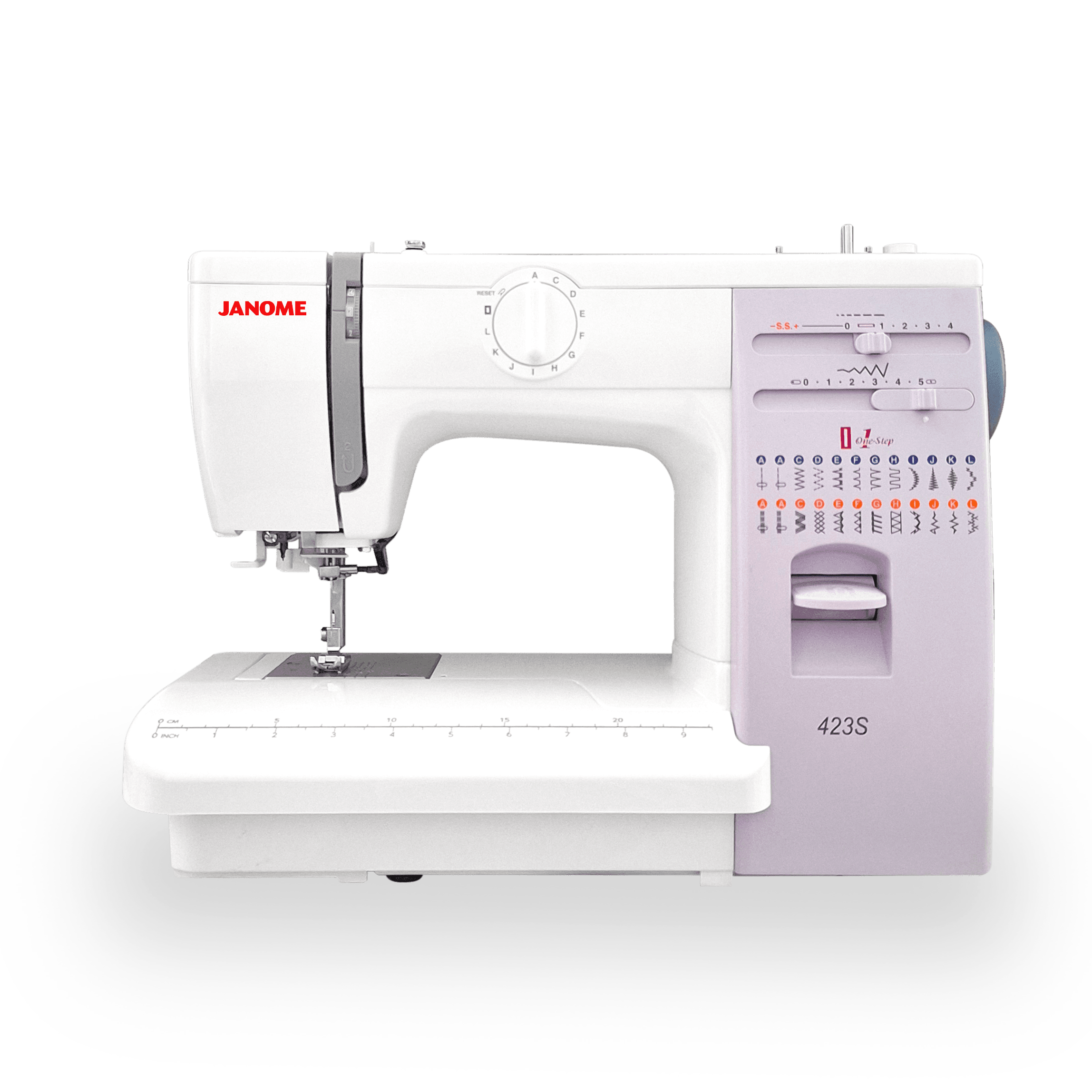 Janome 423S Taşınabilir Dikiş Nakış Makinesi (Uzatma Tablası ve Aksesuar Hediyeli)