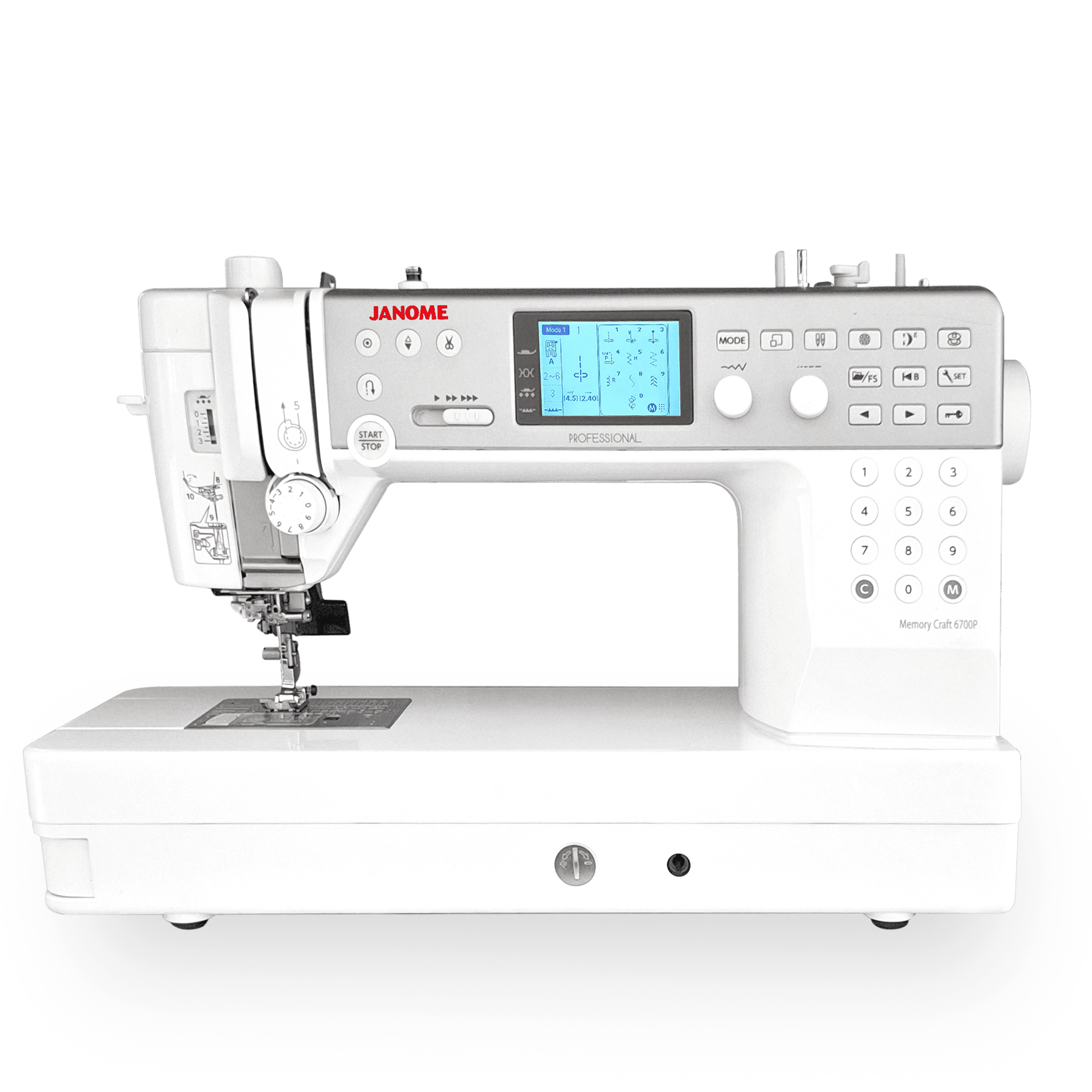 Janome MC6700 Taşınabilir Elektronik Dikiş Nakış Makinesi