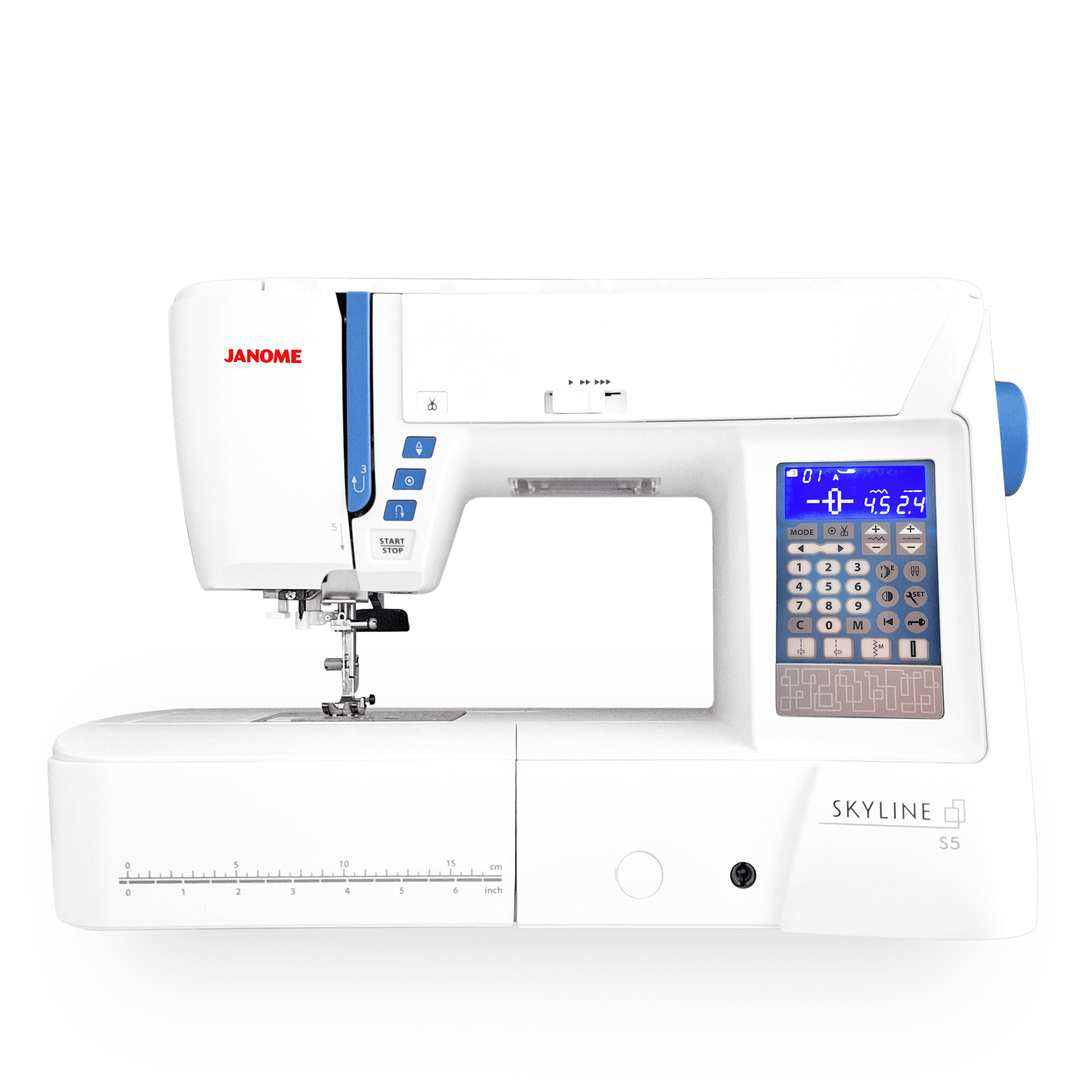 Janome Skyline S5 Taşınabilir Elektronik Dikiş Nakış Makinesi