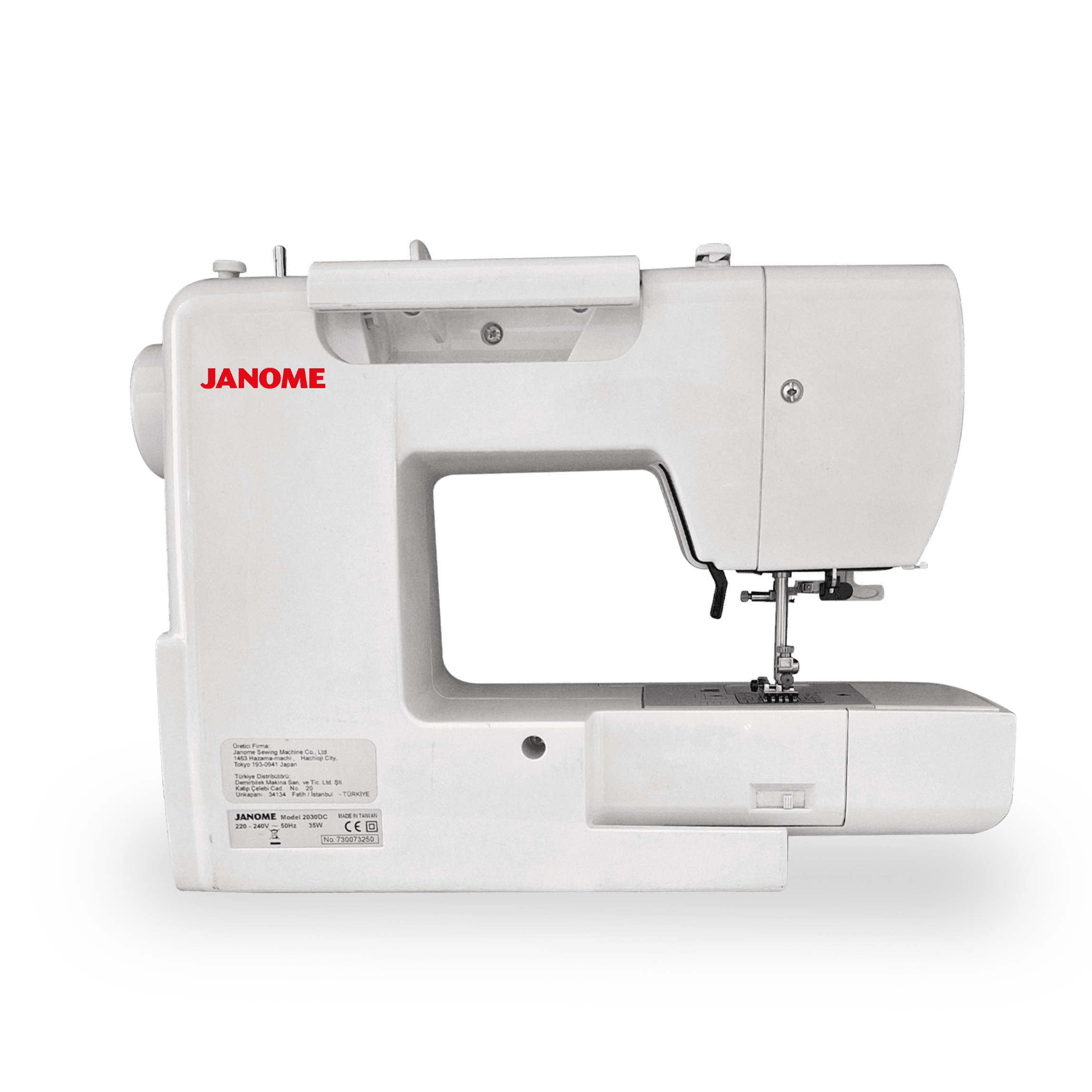 Janome 2030DC 7mm Taşınabilir Elektronik Dikiş Nakış Makinesi