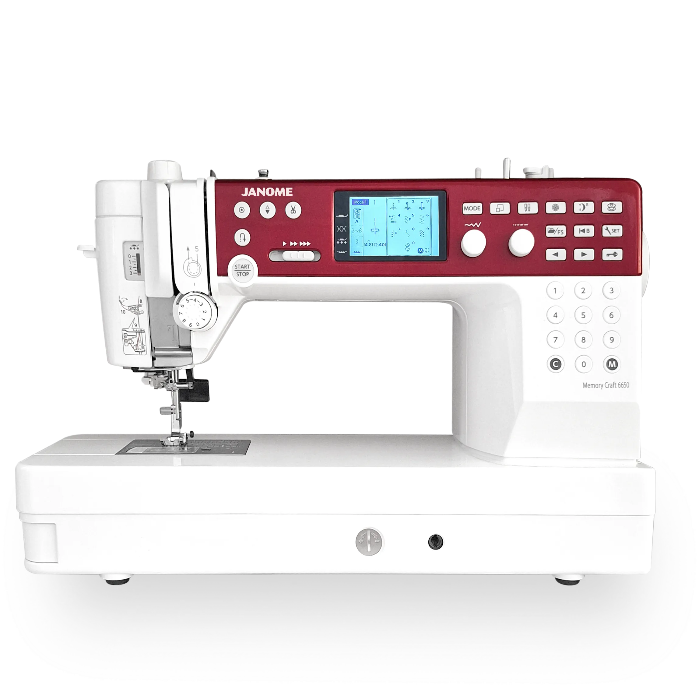 Janome MC6650 Taşınabilir Elektronik Dikiş Makinesi