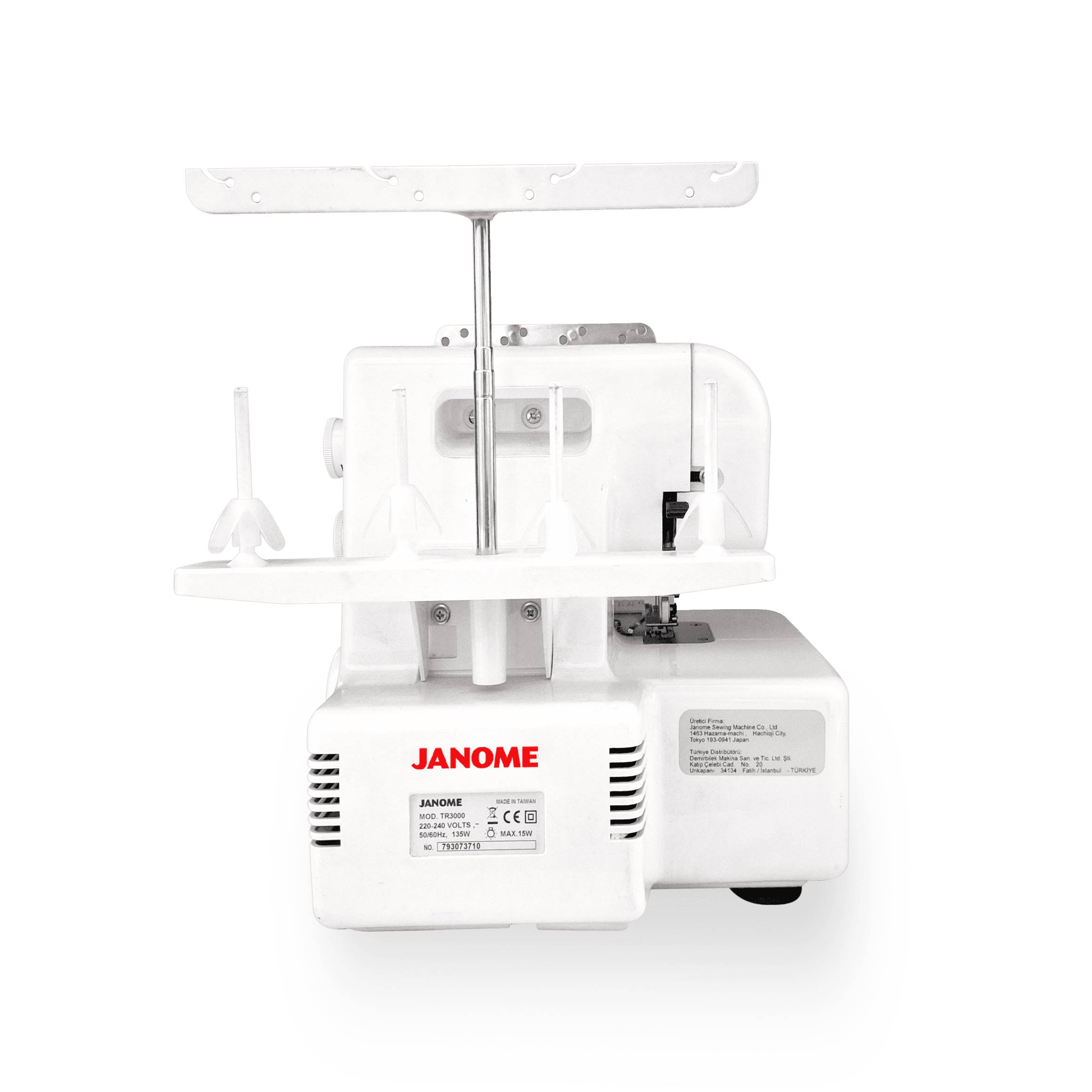 Janome TR3000 Taşınabilir Overlok Makinesi