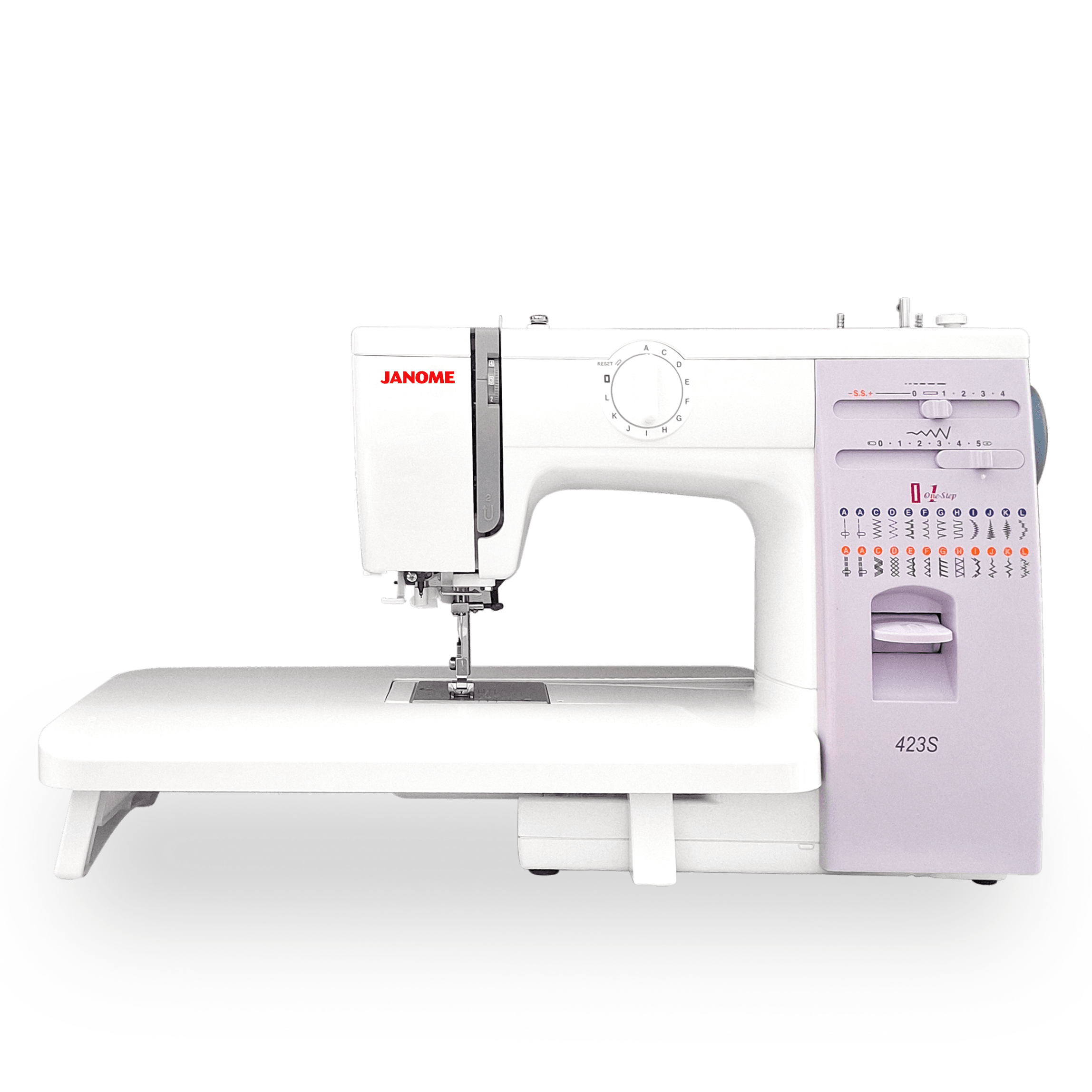 Janome 423S Taşınabilir Dikiş Nakış Makinesi (Uzatma Tablası ve Aksesuar Hediyeli)