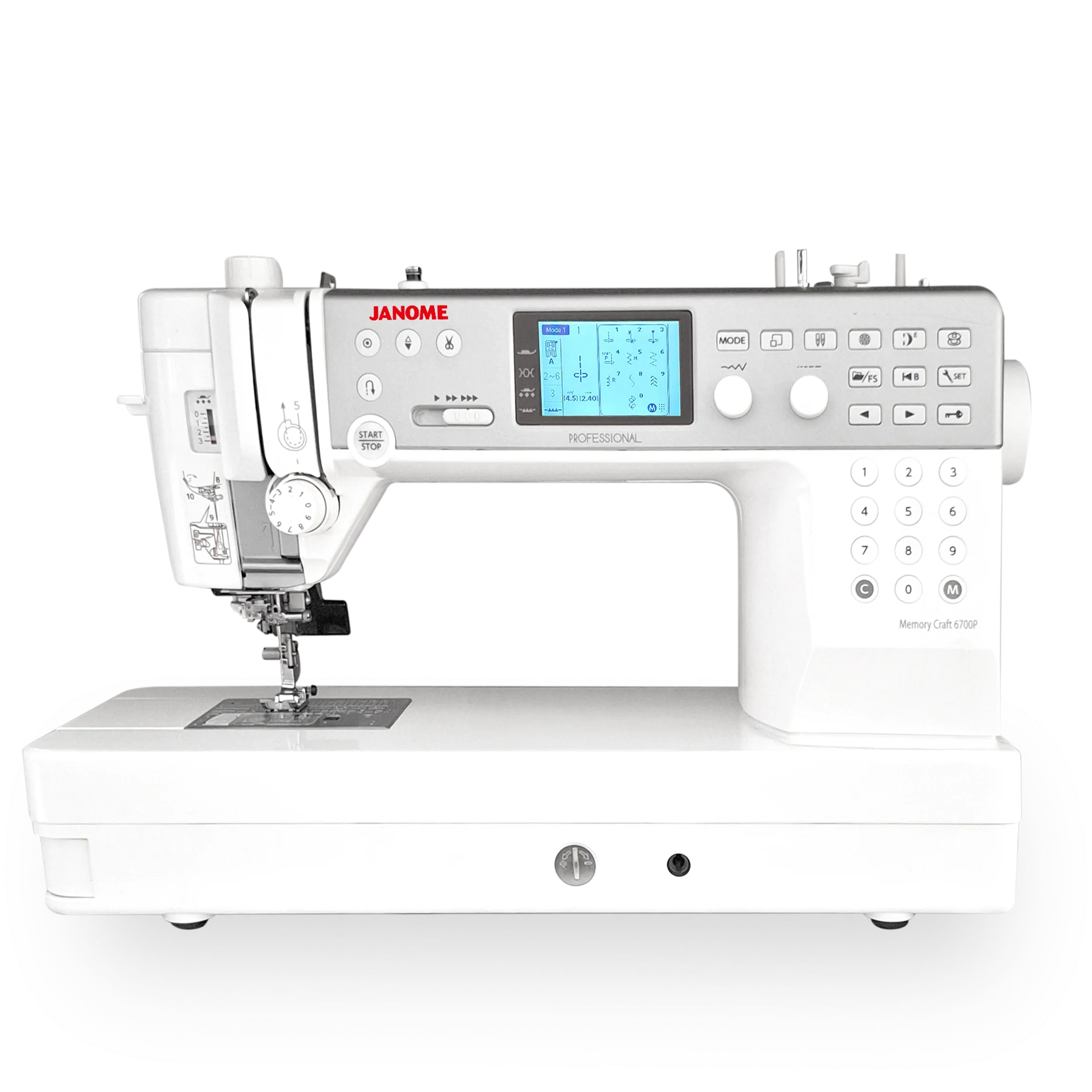 Janome MC6700 Taşınabilir Elektronik Dikiş Makinesi