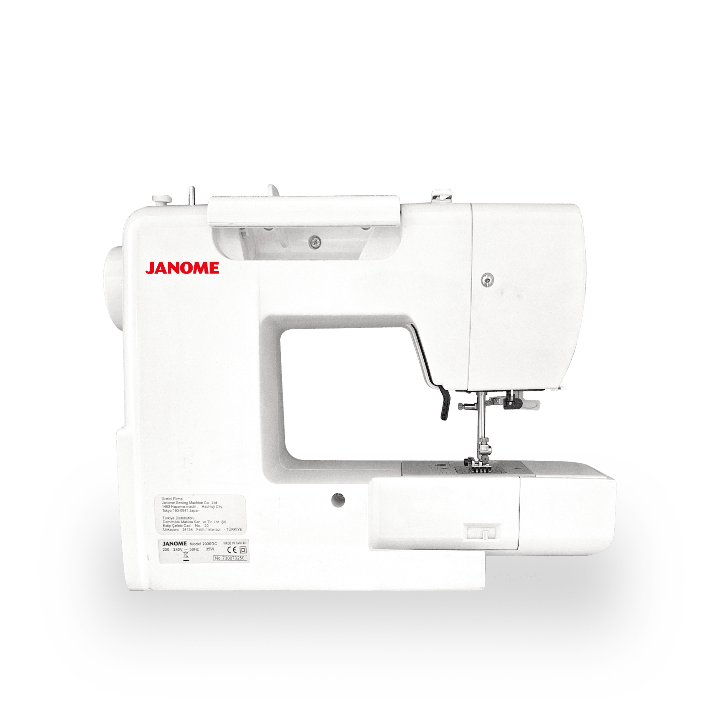 Janome 2030DC 7mm Taşınabilir Elektronik Dikiş Nakış Makinesi