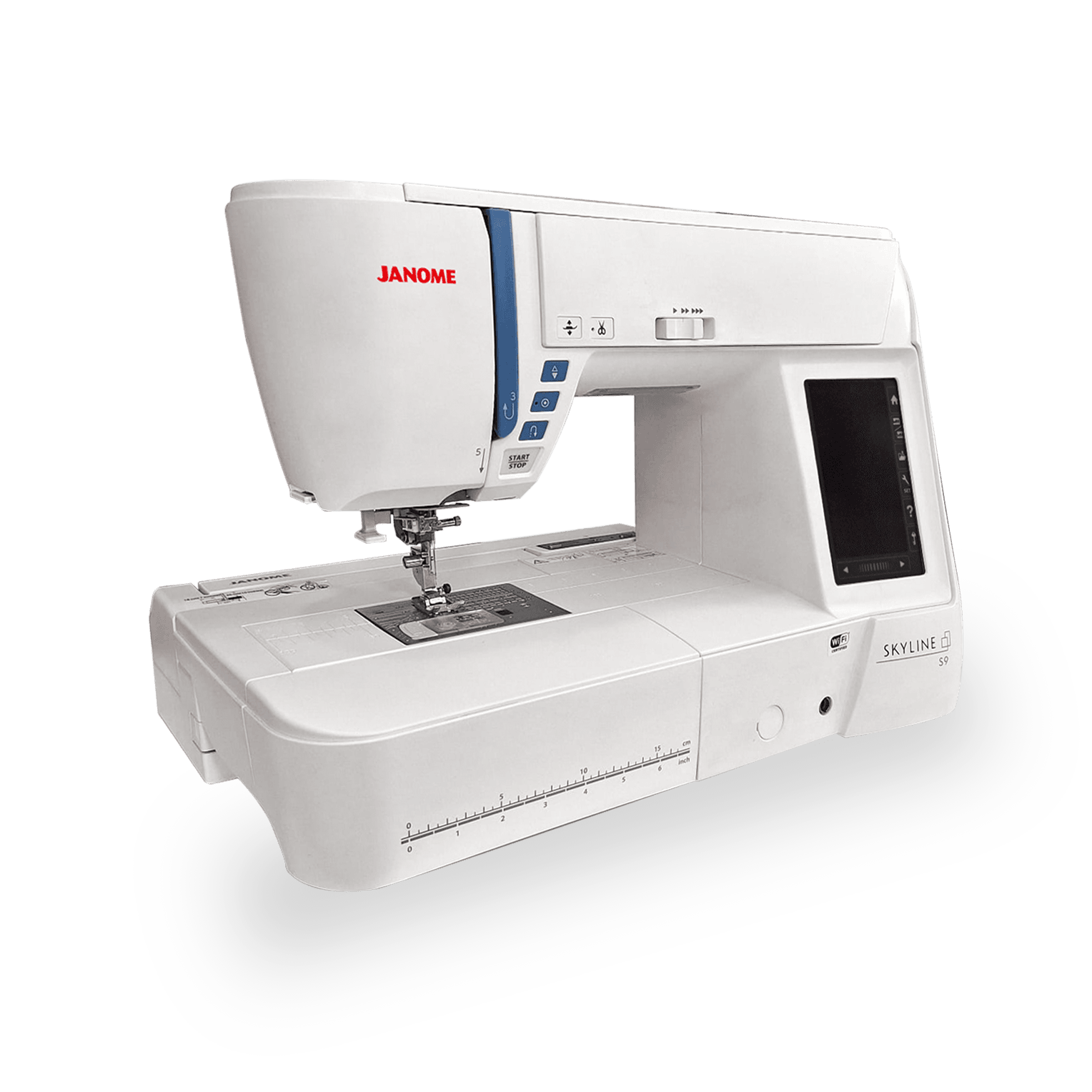 Janome Skyline S9 Taşınabilir Bilgisayarlı Dikiş Nakış Makinesi