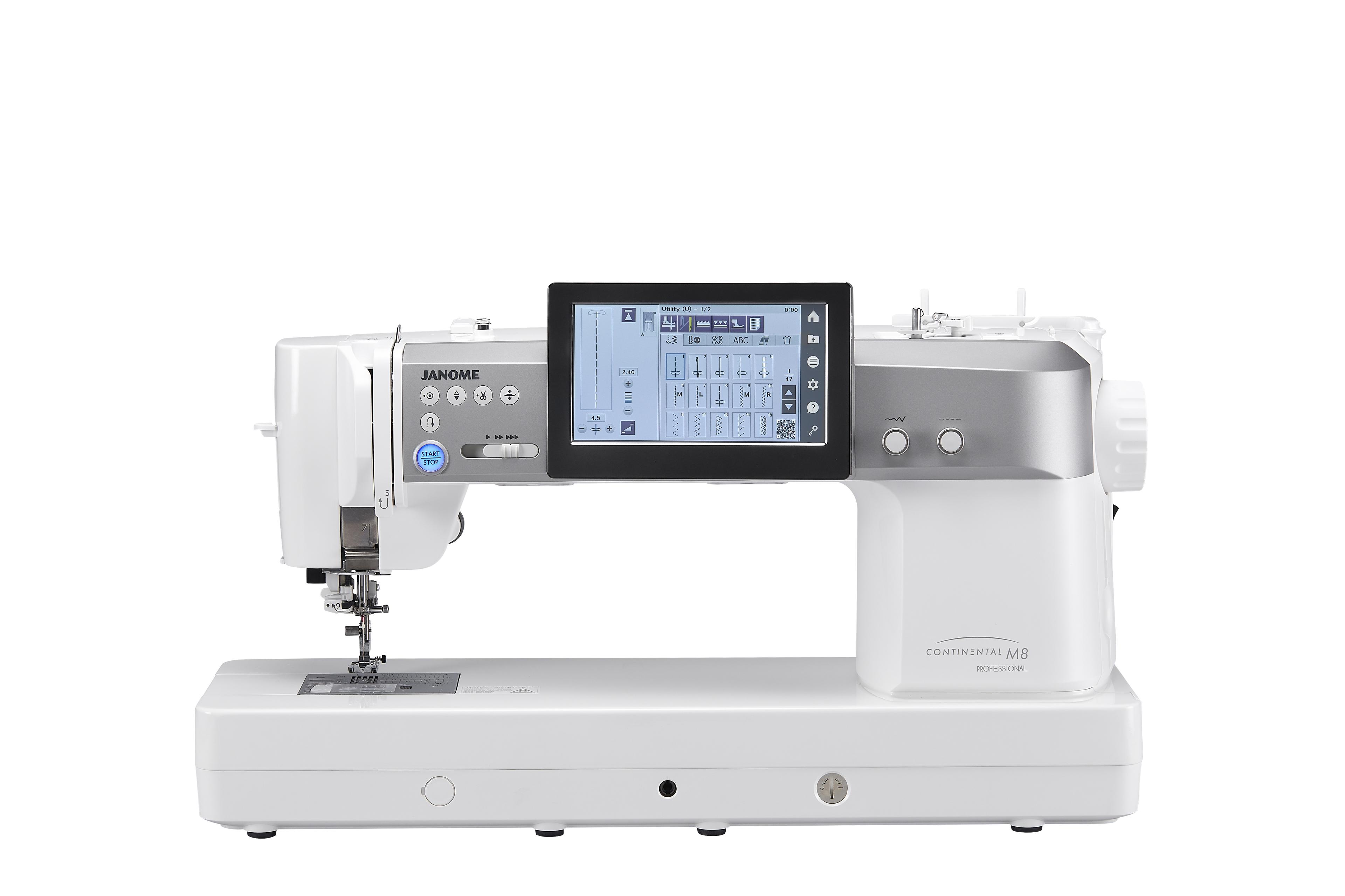 Janome Continental M8 Professional Elektronik Dikiş Nakış Makinesi