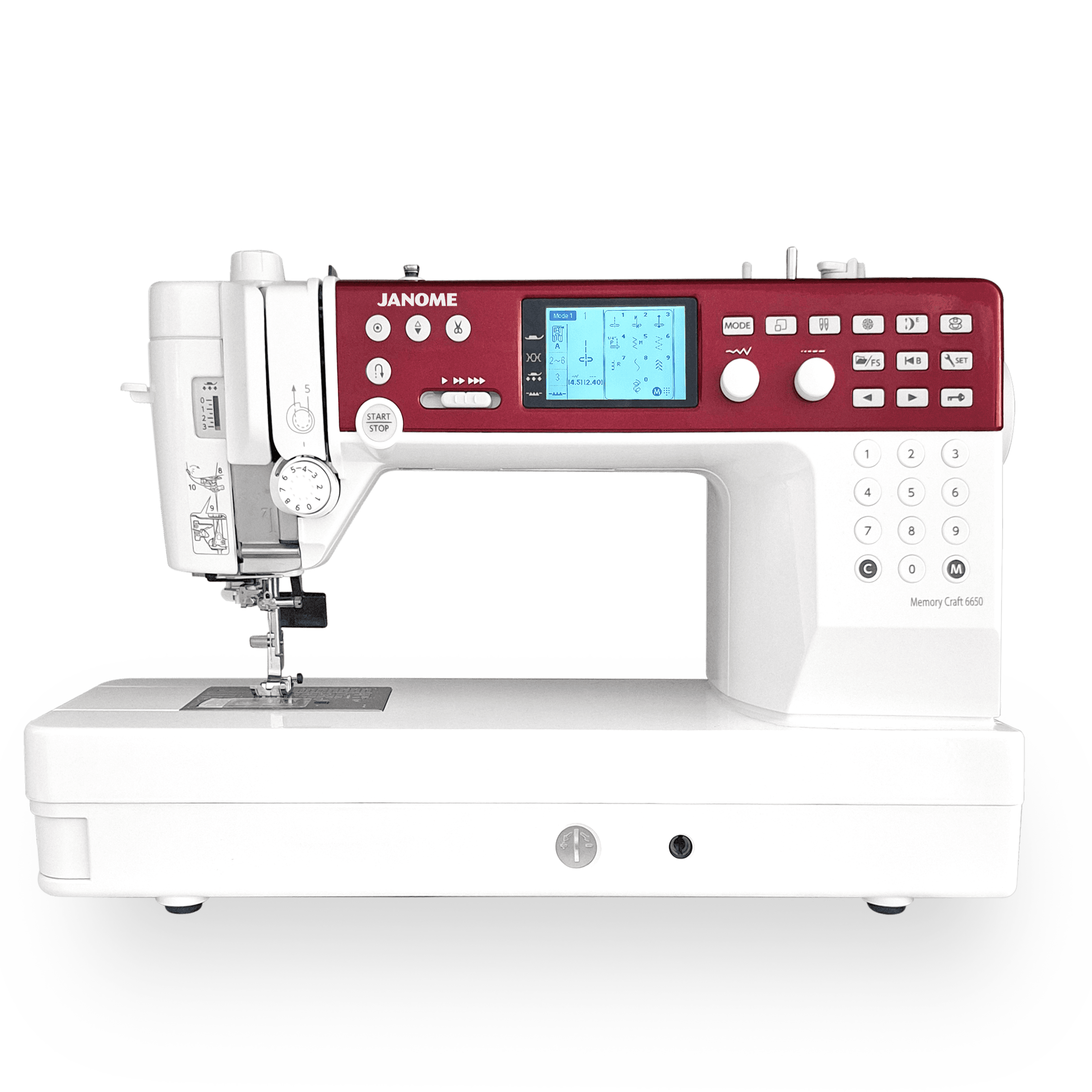 Janome MC6650 Taşınabilir Elektronik Dikiş Nakış Makinesi