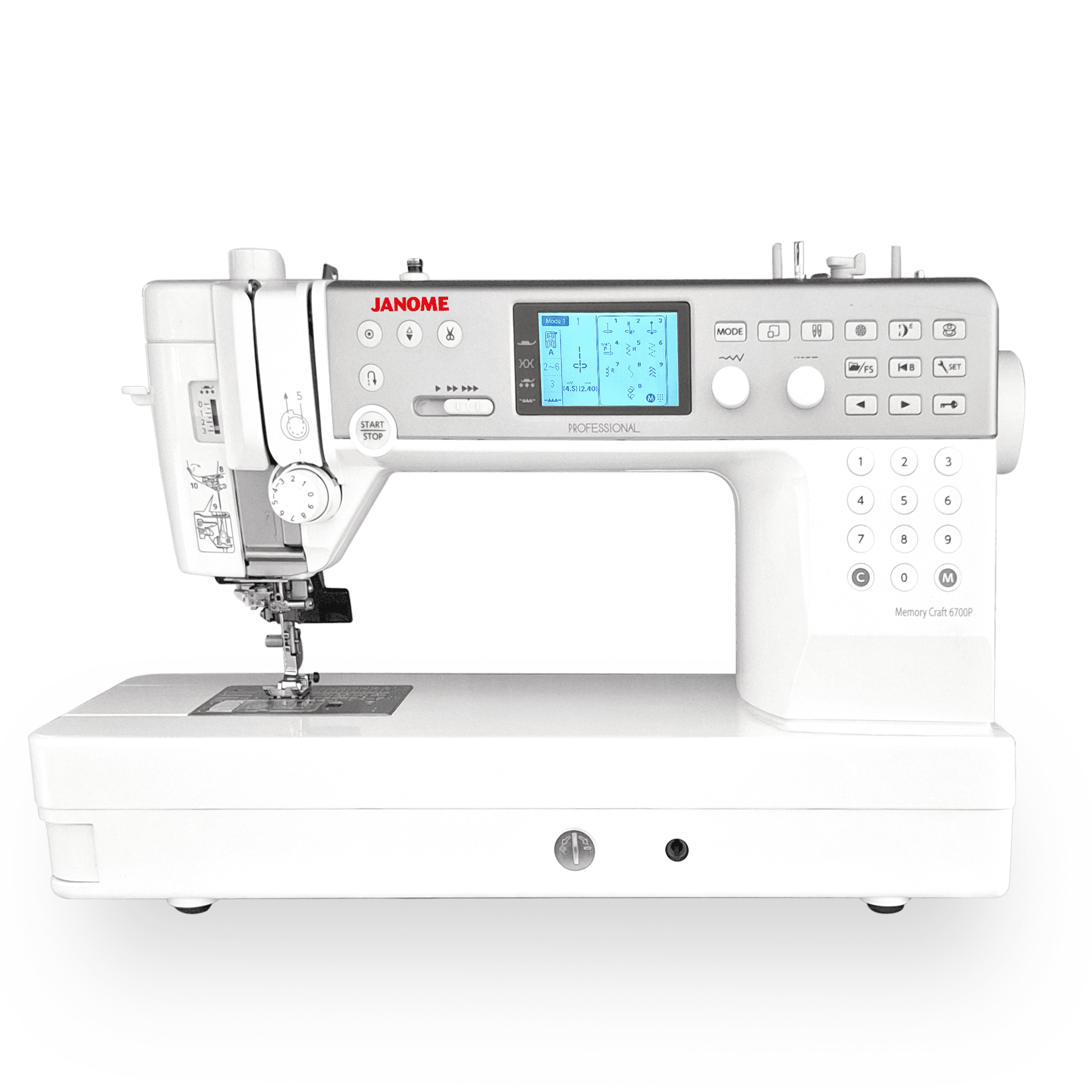 Janome MC6700 Taşınabilir Elektronik Dikiş Nakış Makinesi
