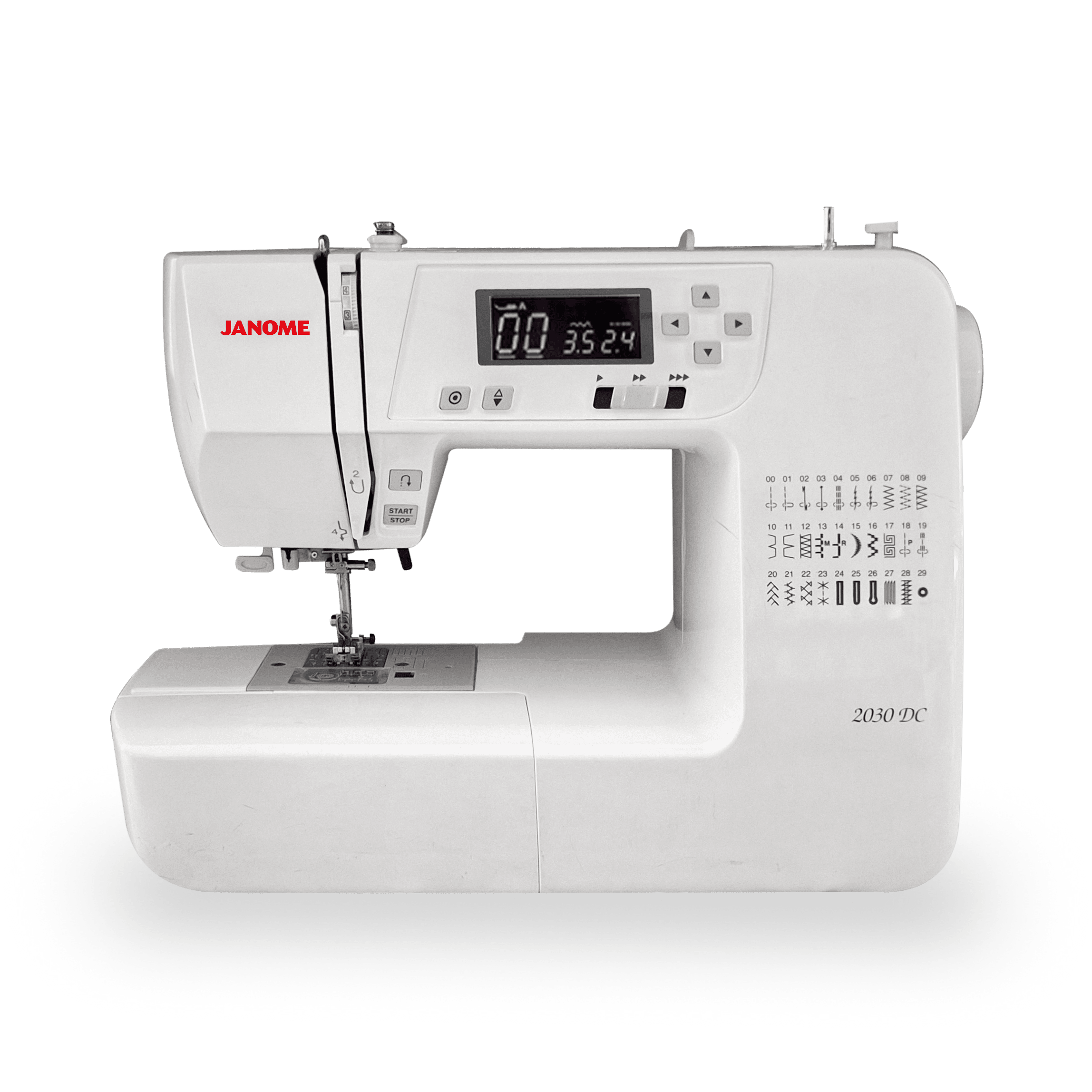 Janome 2030DC 7mm Taşınabilir Elektronik Dikiş Nakış Makinesi