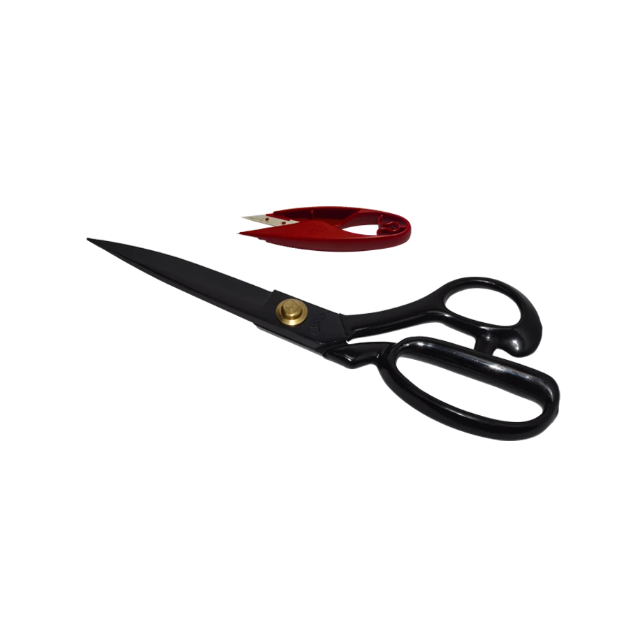 Profesyonel Paslanmaz Çelik Siyah Terzi Makası 10"