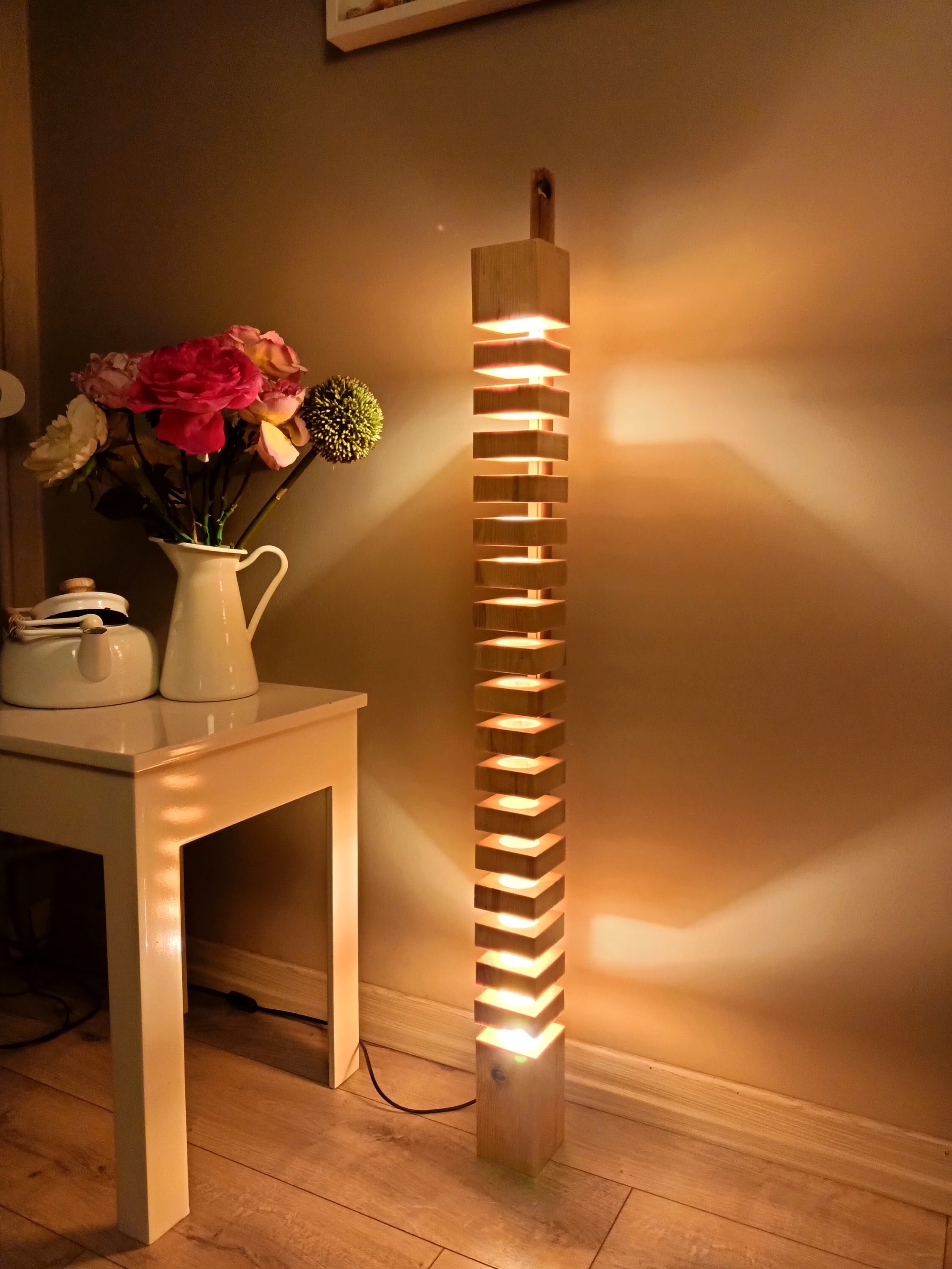 Echelon Wooden Floor Lamp | Woodnotion ENQORE